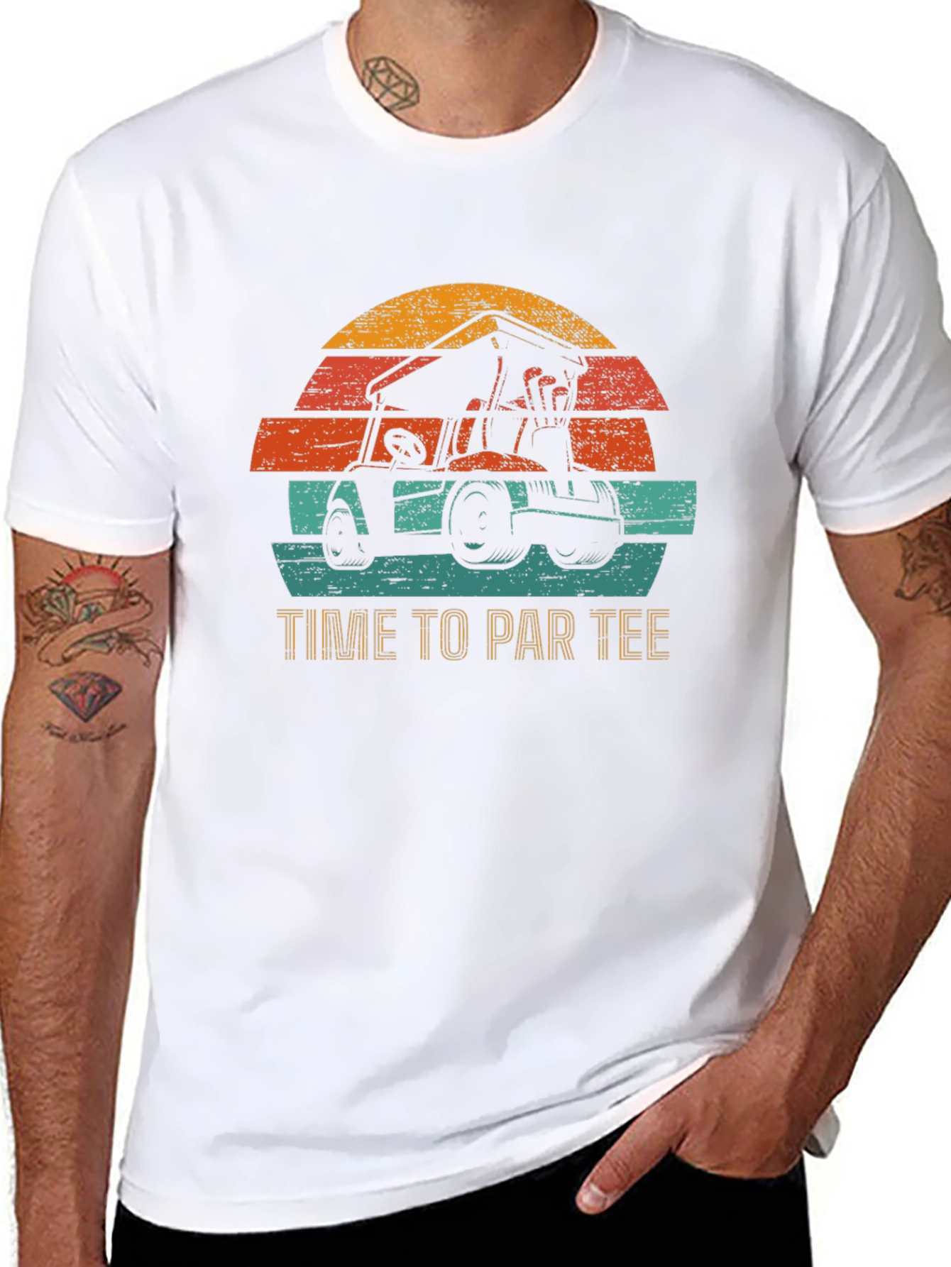 Time to Par Tee Golf Cart T-Shirt