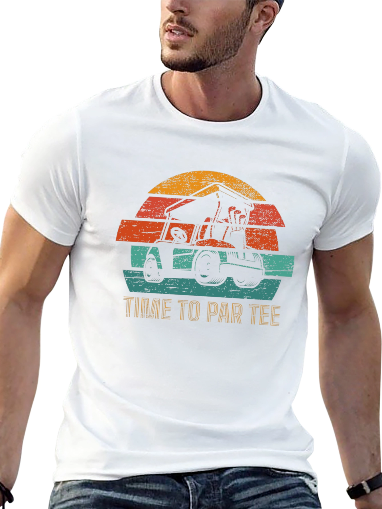 Time to Par Tee Golf Cart T-Shirt