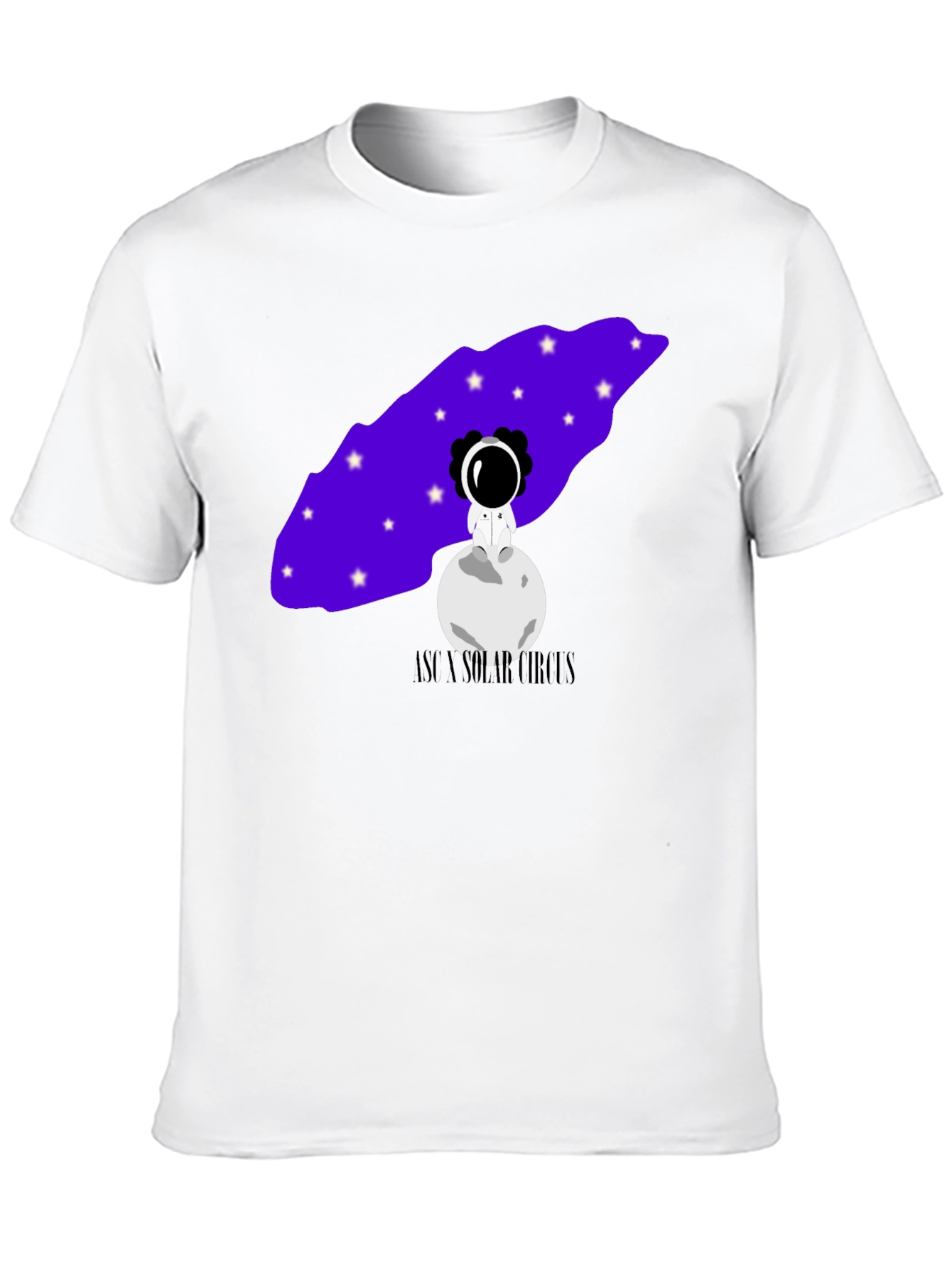 Astronaut Moon Graphic Tee - Unisex Black T-Shirt