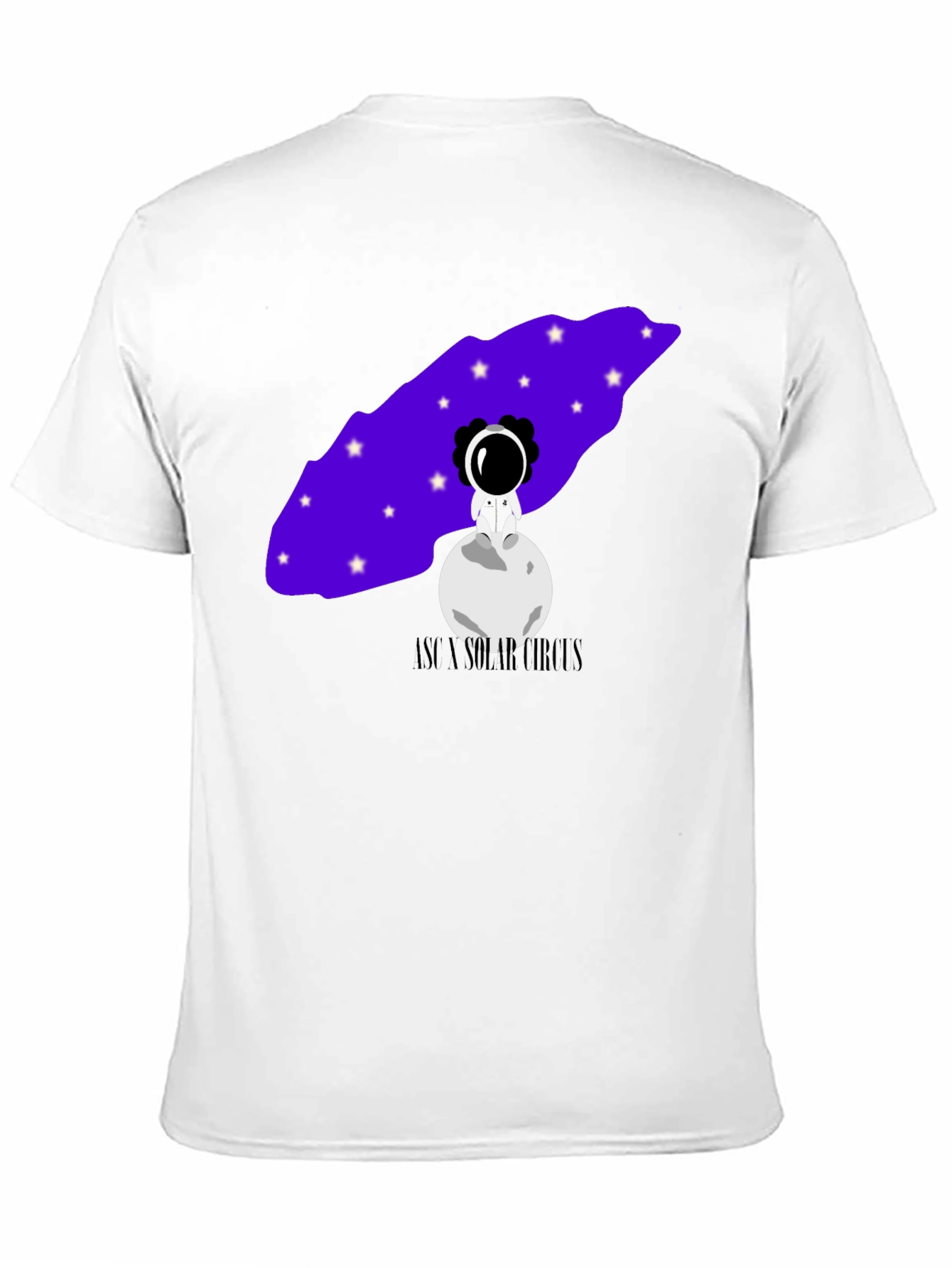 Astronaut Moon Graphic Tee - Unisex Black T-Shirt