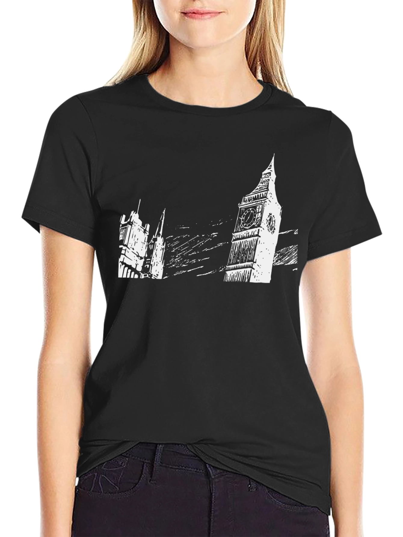 London Skyline Graphic Tee