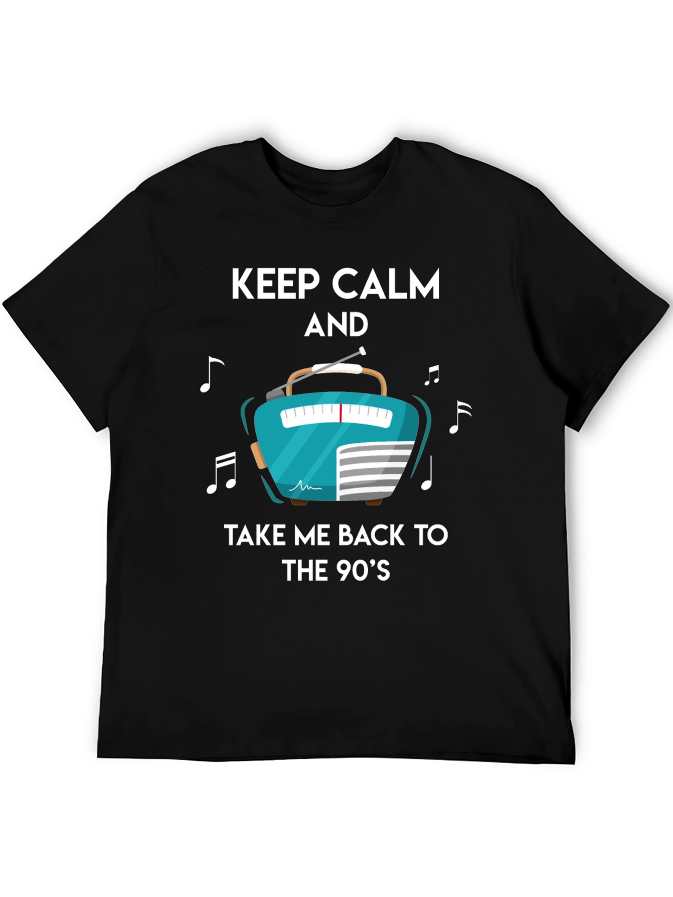 Keep Calm 90s Radio T-Shirt