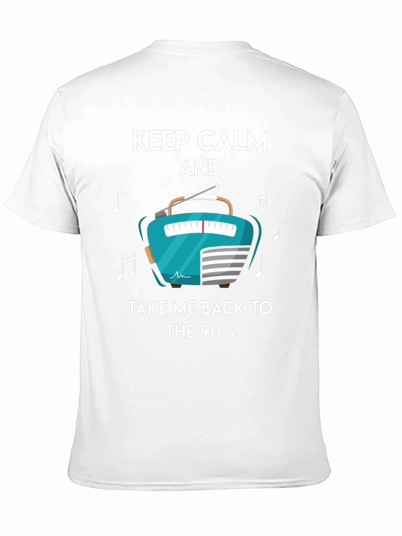 Keep Calm 90s Radio T-Shirt