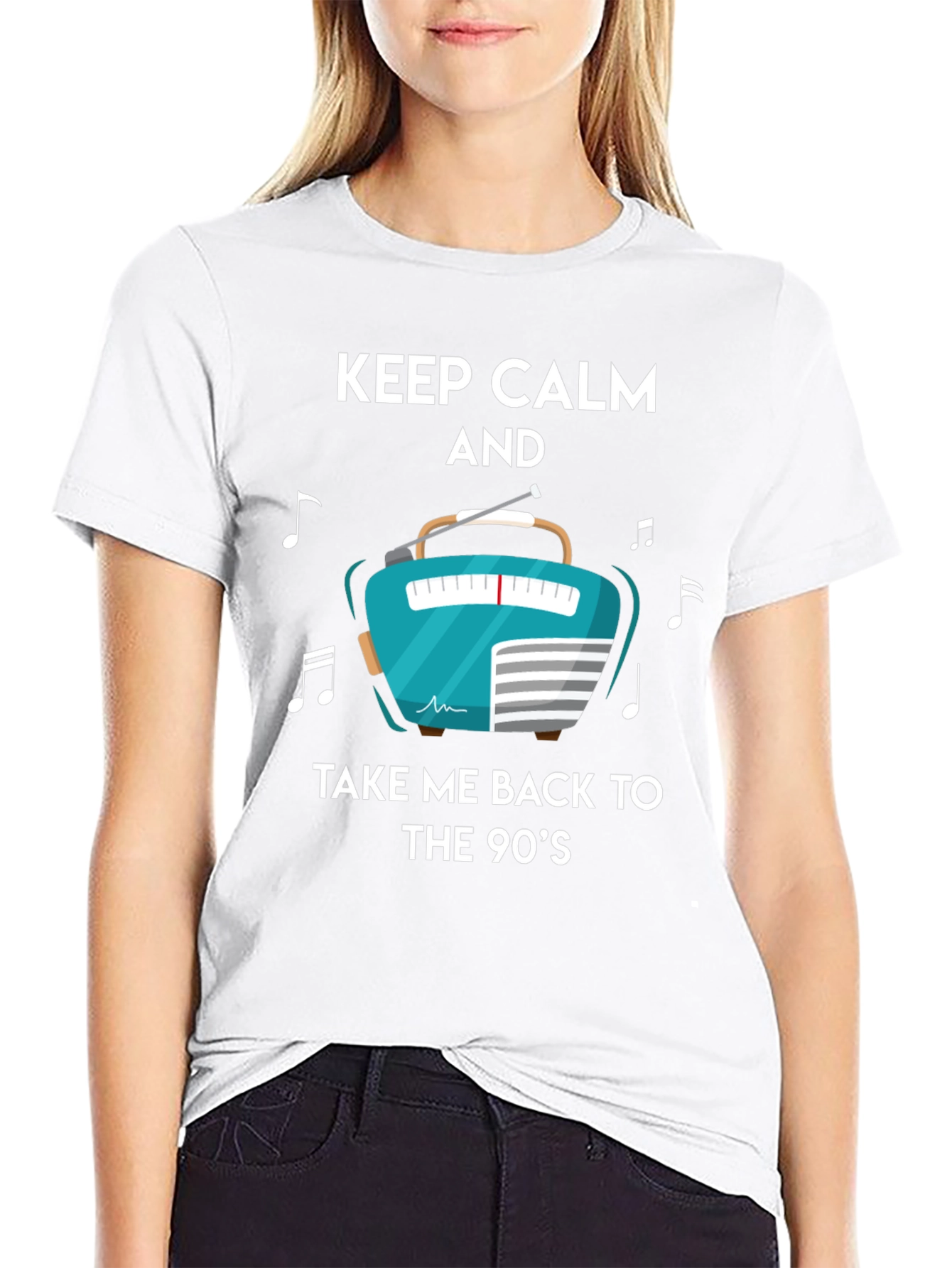 Keep Calm 90s Radio T-Shirt