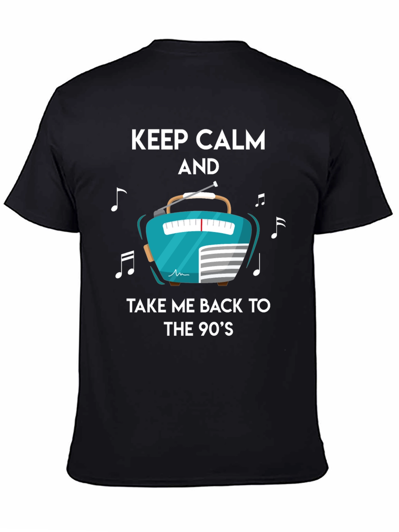 Keep Calm 90s Radio T-Shirt