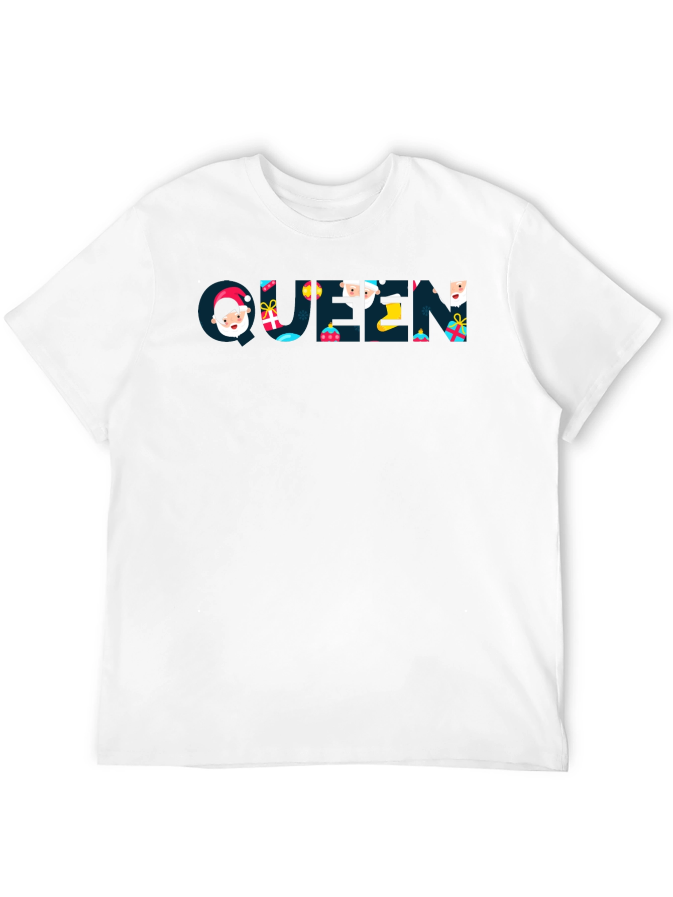 Queen Holiday Graphic T-Shirt - Black
