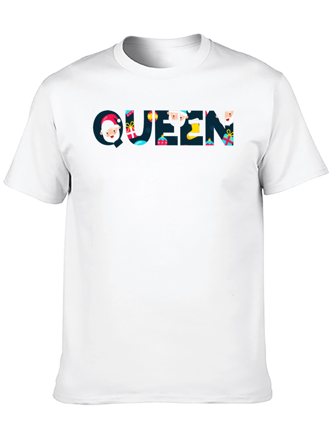Queen Holiday Graphic T-Shirt - Black