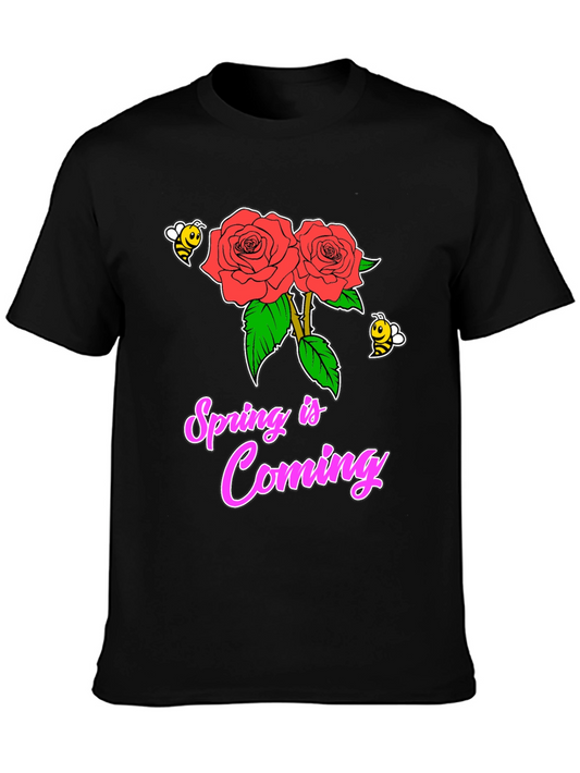 Spring is Coming Roses T-Shirt