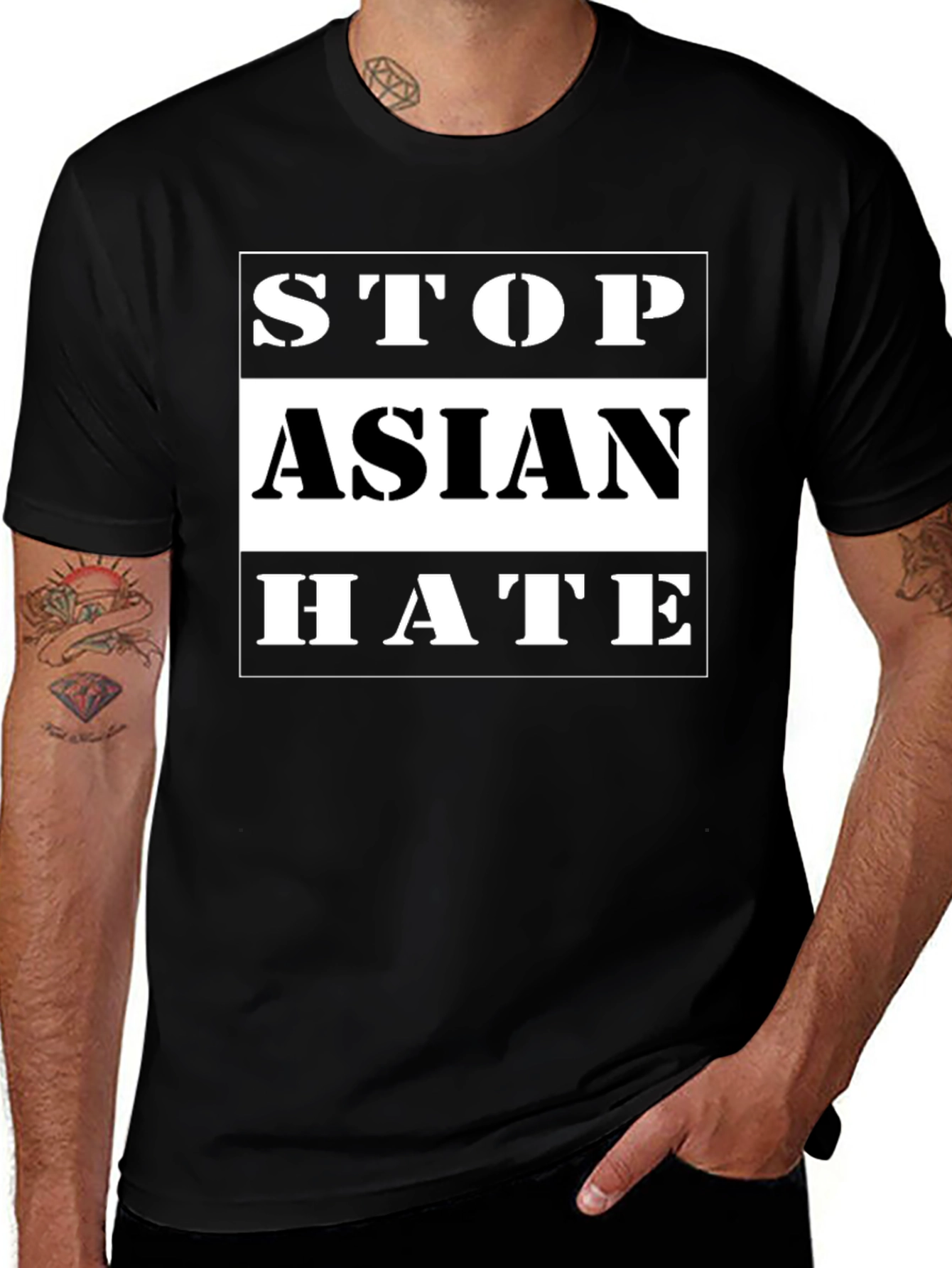 Stop Asian Hate Awareness T-Shirt - Activism Tee
