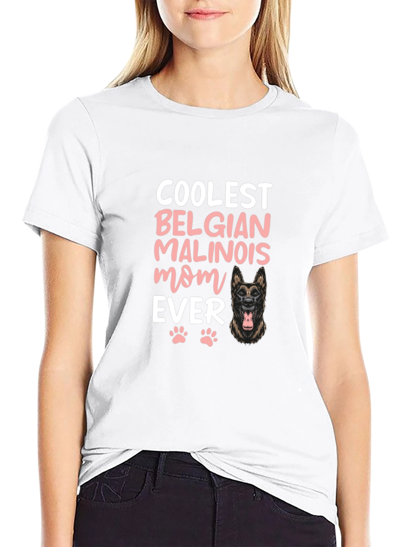 Coolest Belgian Malinois Mom Ever T-Shirt