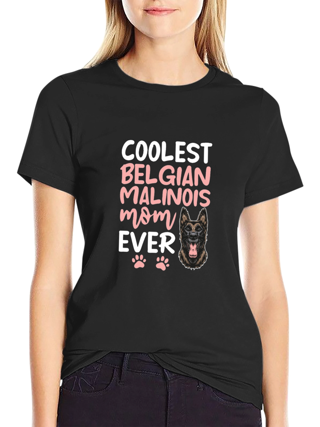 Coolest Belgian Malinois Mom Ever T-Shirt