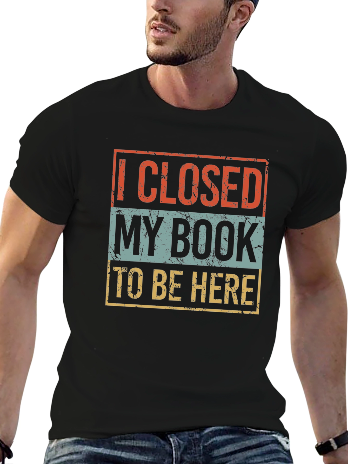 I Closed My Book To Be Here T-Shirt