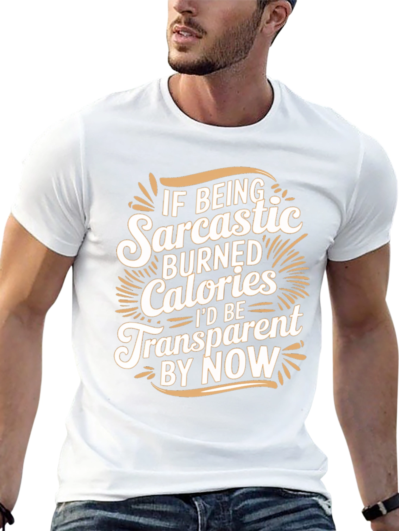 Sarcastic Calories Burned Funny T-Shirt