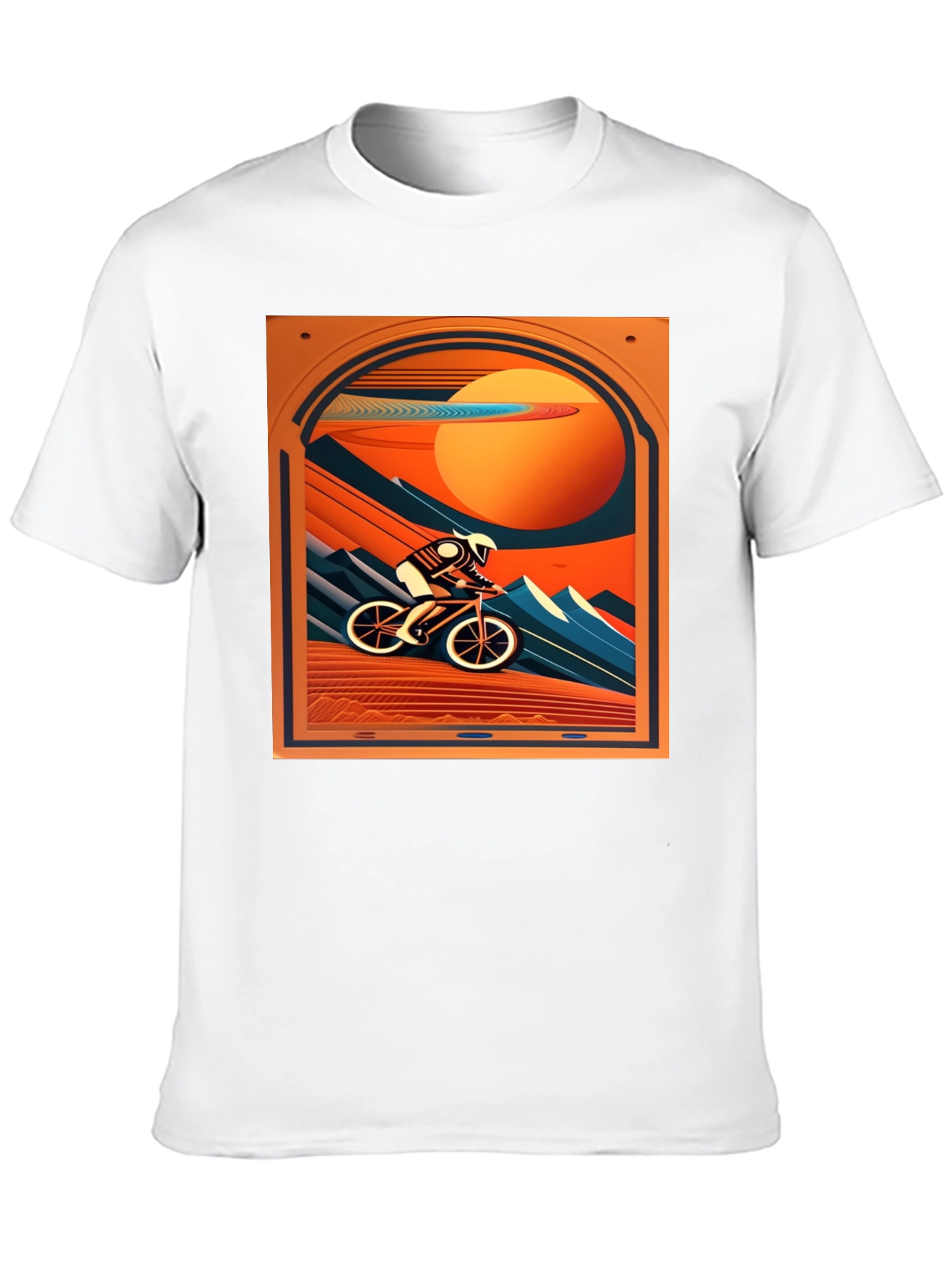 Mountain Biking Graphic Tee