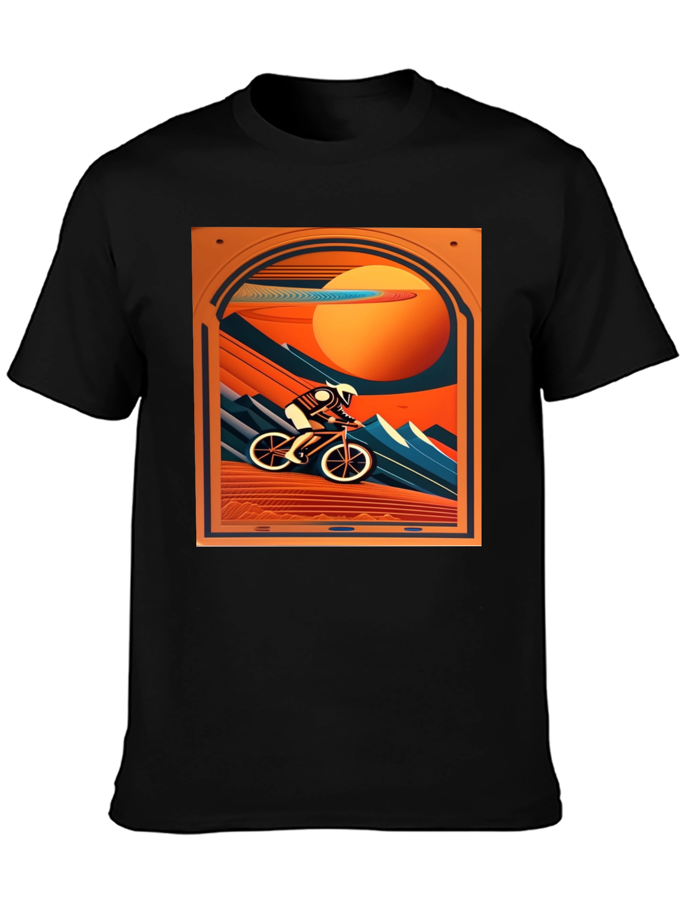 Mountain Biking Graphic Tee