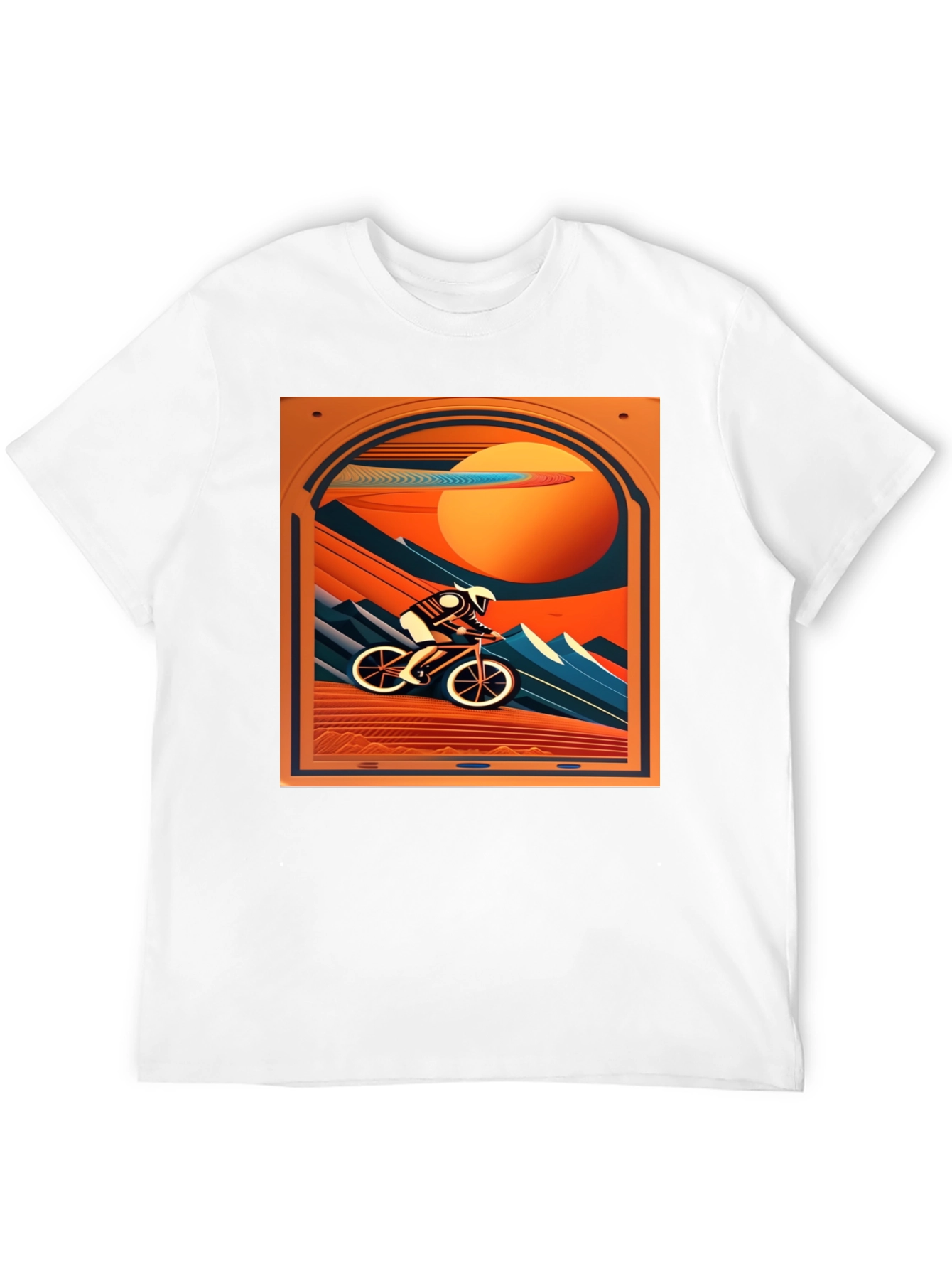 Mountain Biking Graphic Tee