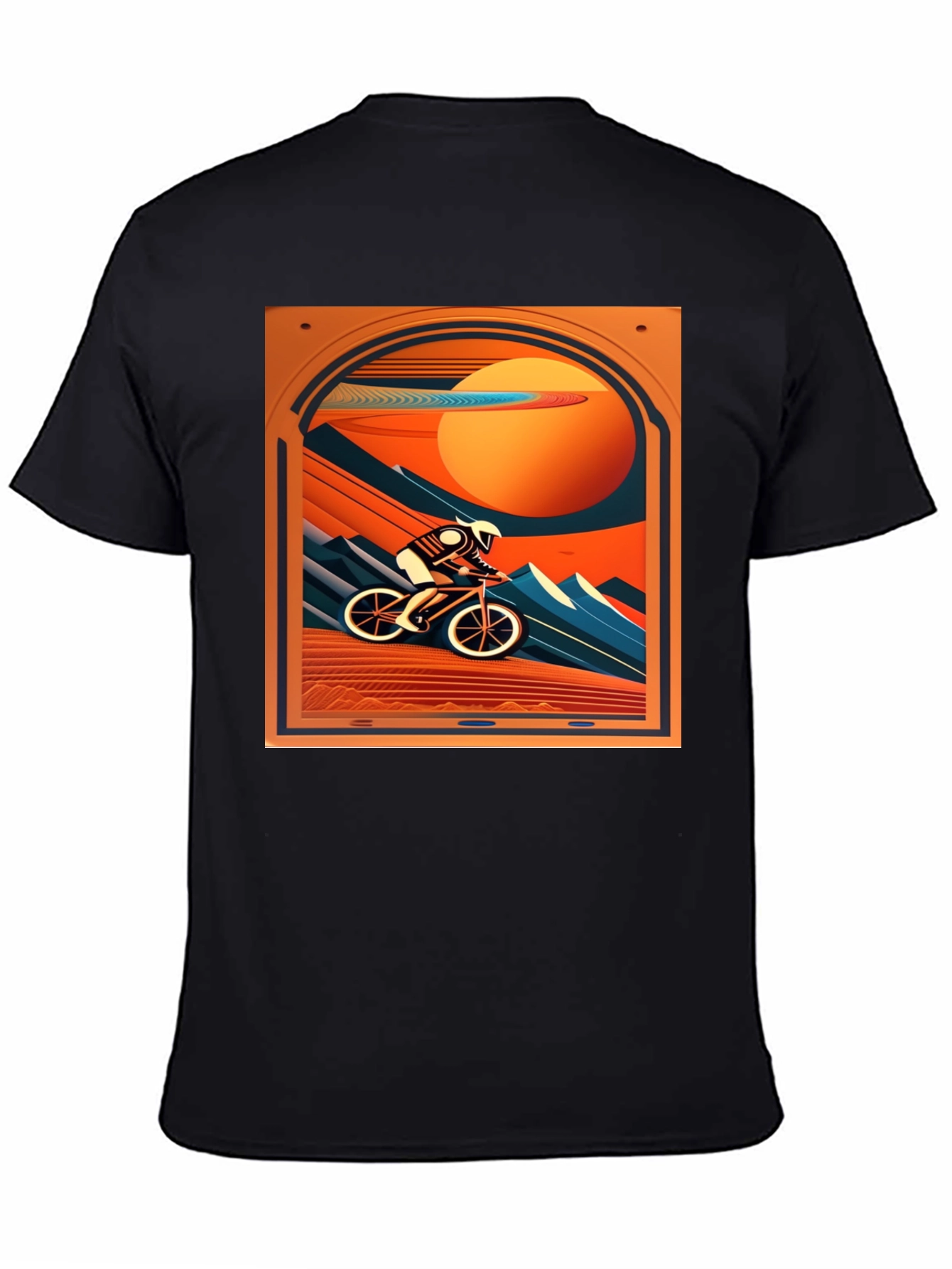 Mountain Biking Graphic Tee