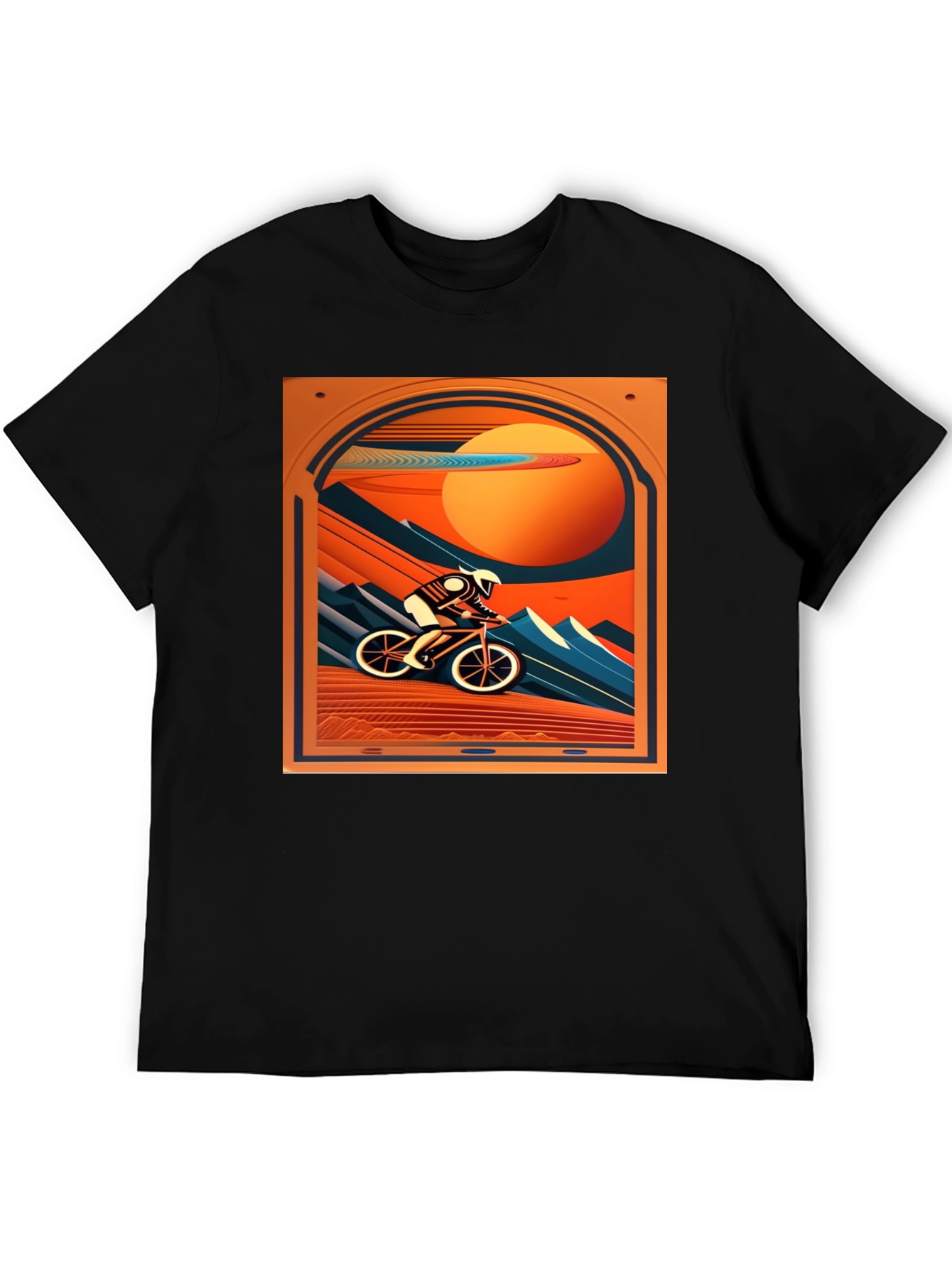 Mountain Biking Graphic Tee