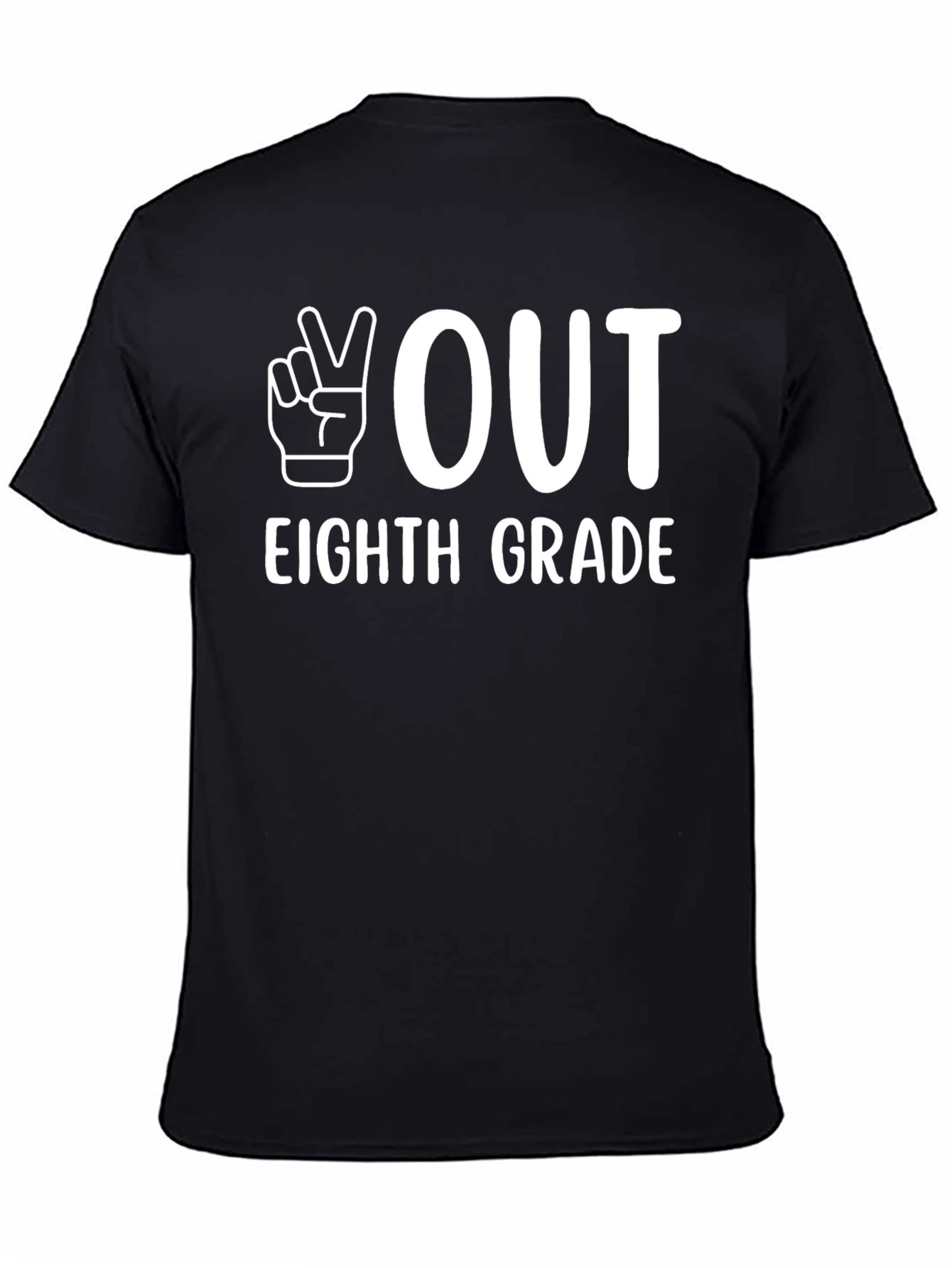 Peace Out Eighth Grade T-Shirt
