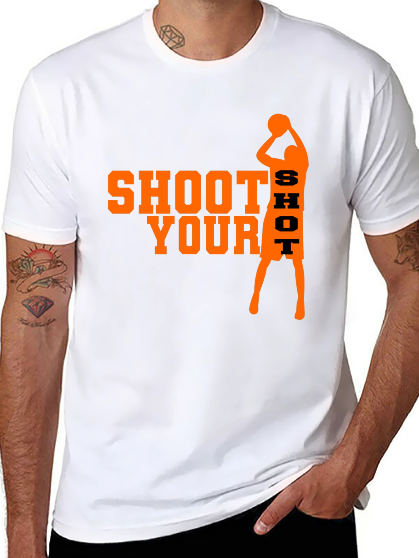 Shoot Your Shot Black T-Shirt