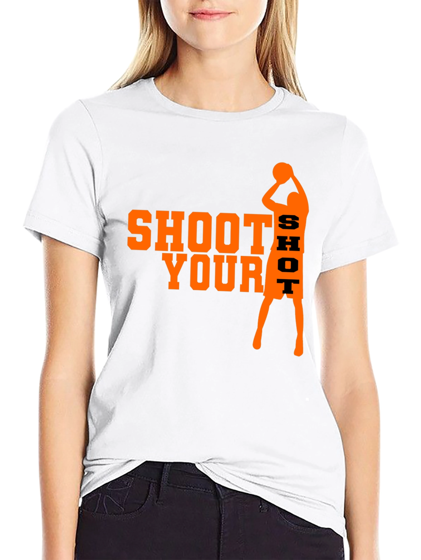 Shoot Your Shot Black T-Shirt