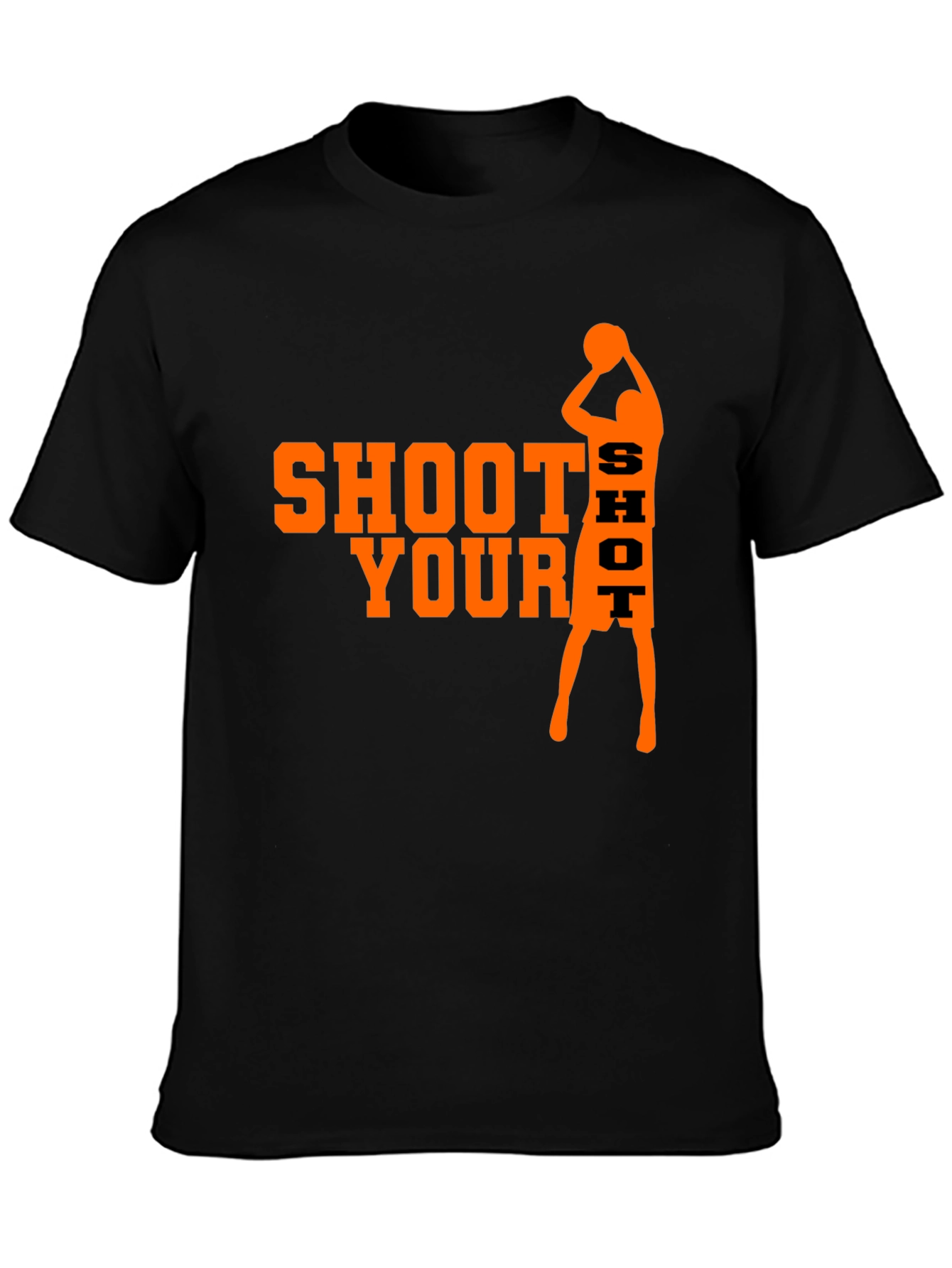 Shoot Your Shot Black T-Shirt