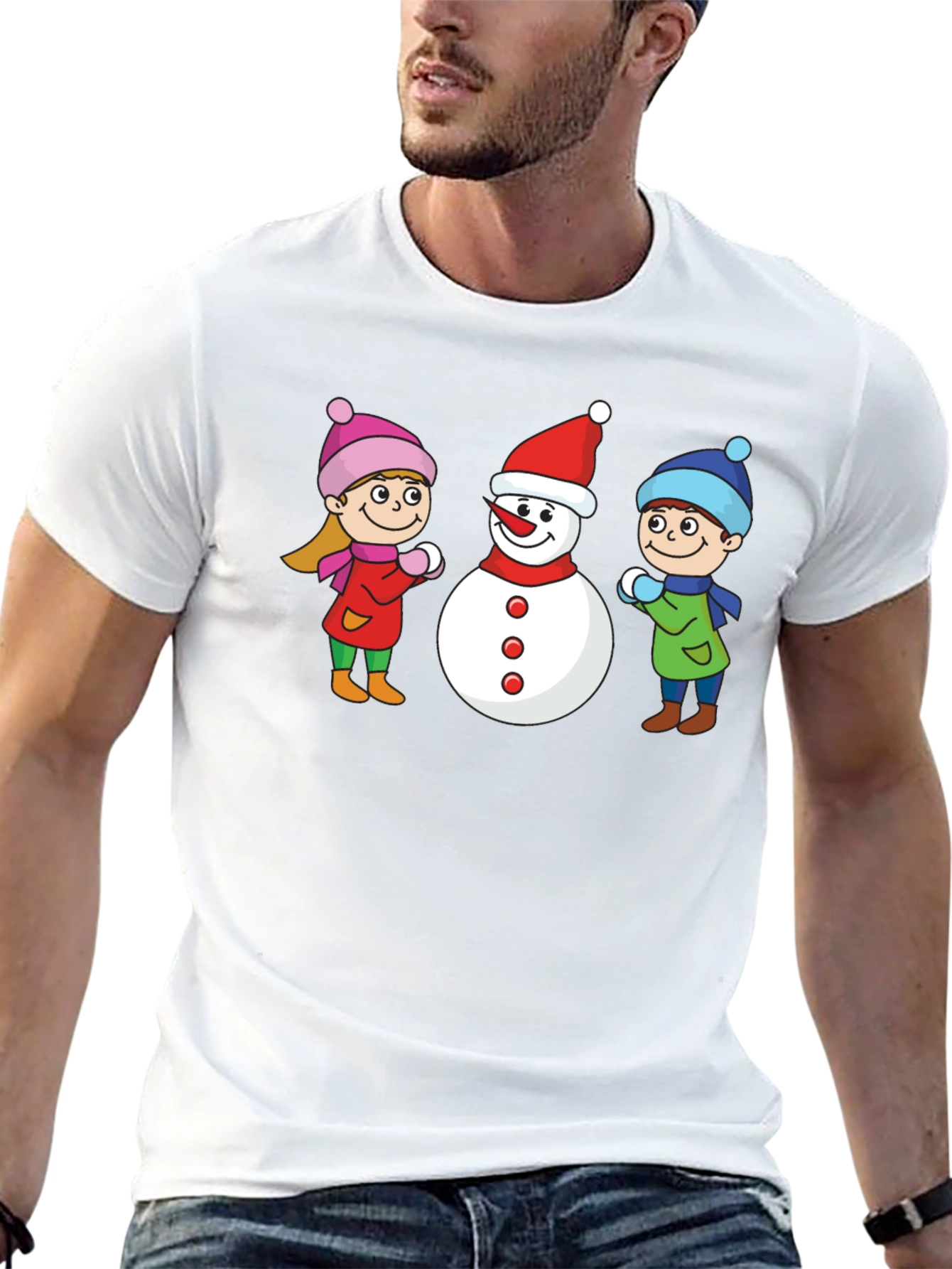 Winter Friends Graphic T-Shirt