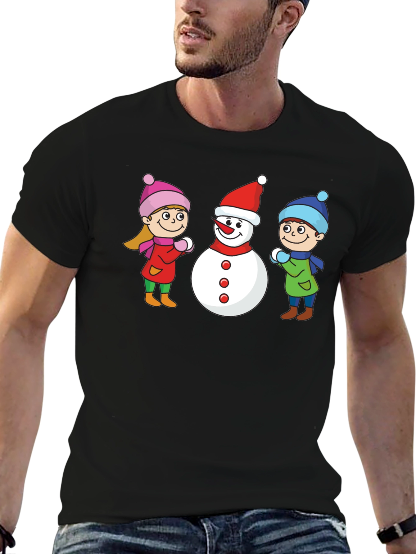 Winter Friends Graphic T-Shirt