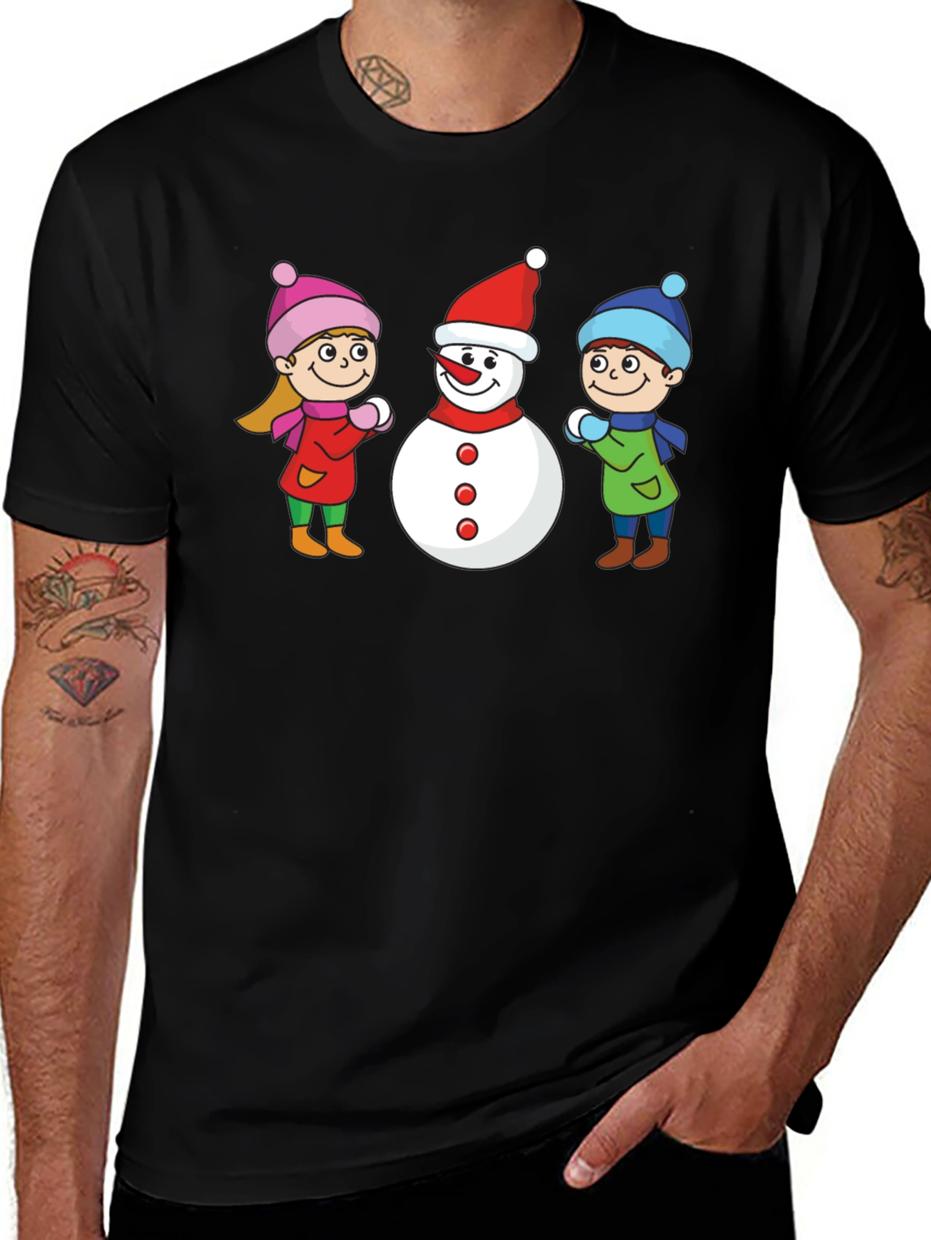 Winter Friends Graphic T-Shirt