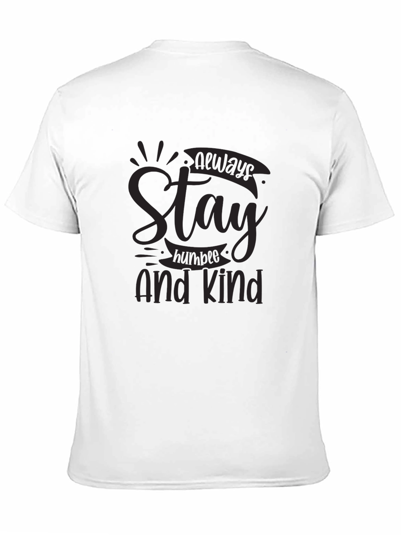 Stay Humble and Kind Graphic Tee - Black