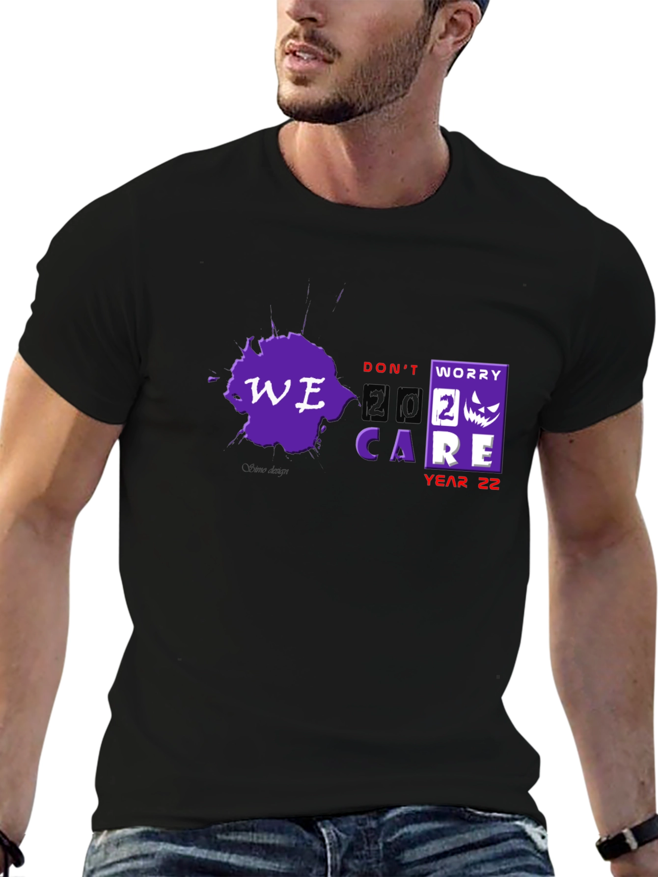 Dont Worry We Care Year 22 T-Shirt