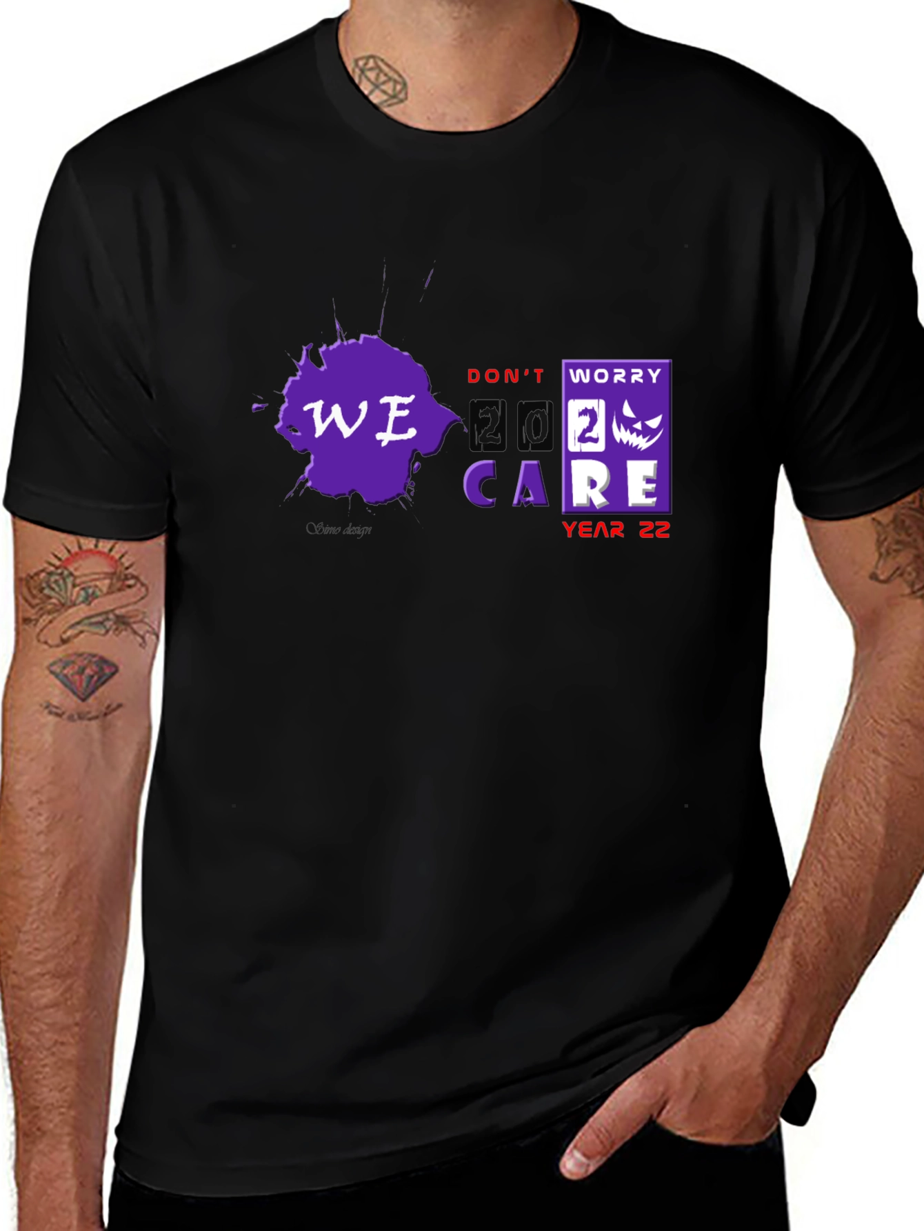Dont Worry We Care Year 22 T-Shirt