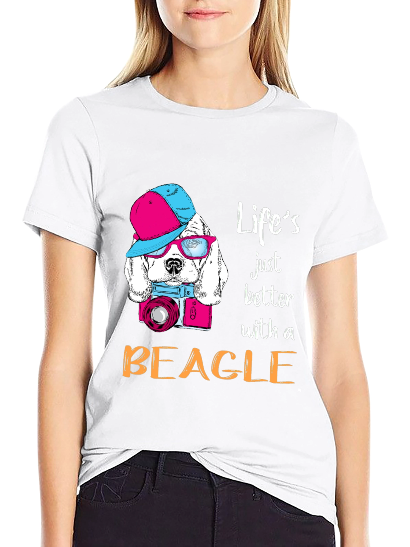Beagle Lover T-Shirt: Lifes Better with a Beagle!