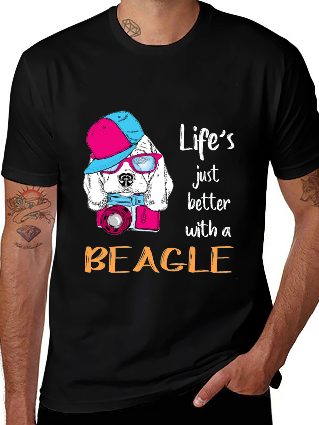 Beagle Lover T-Shirt: Lifes Better with a Beagle!