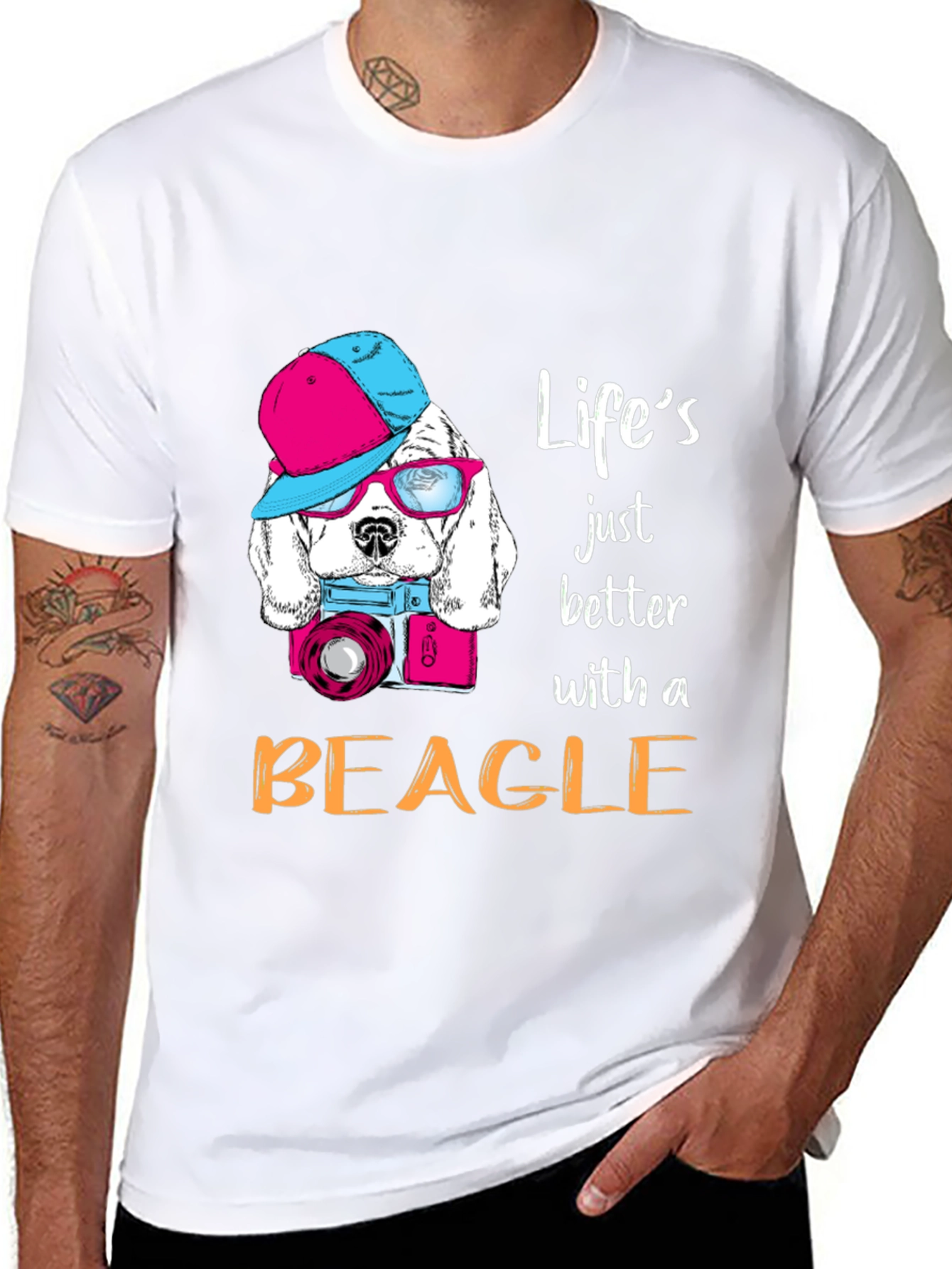 Beagle Lover T-Shirt: Lifes Better with a Beagle!