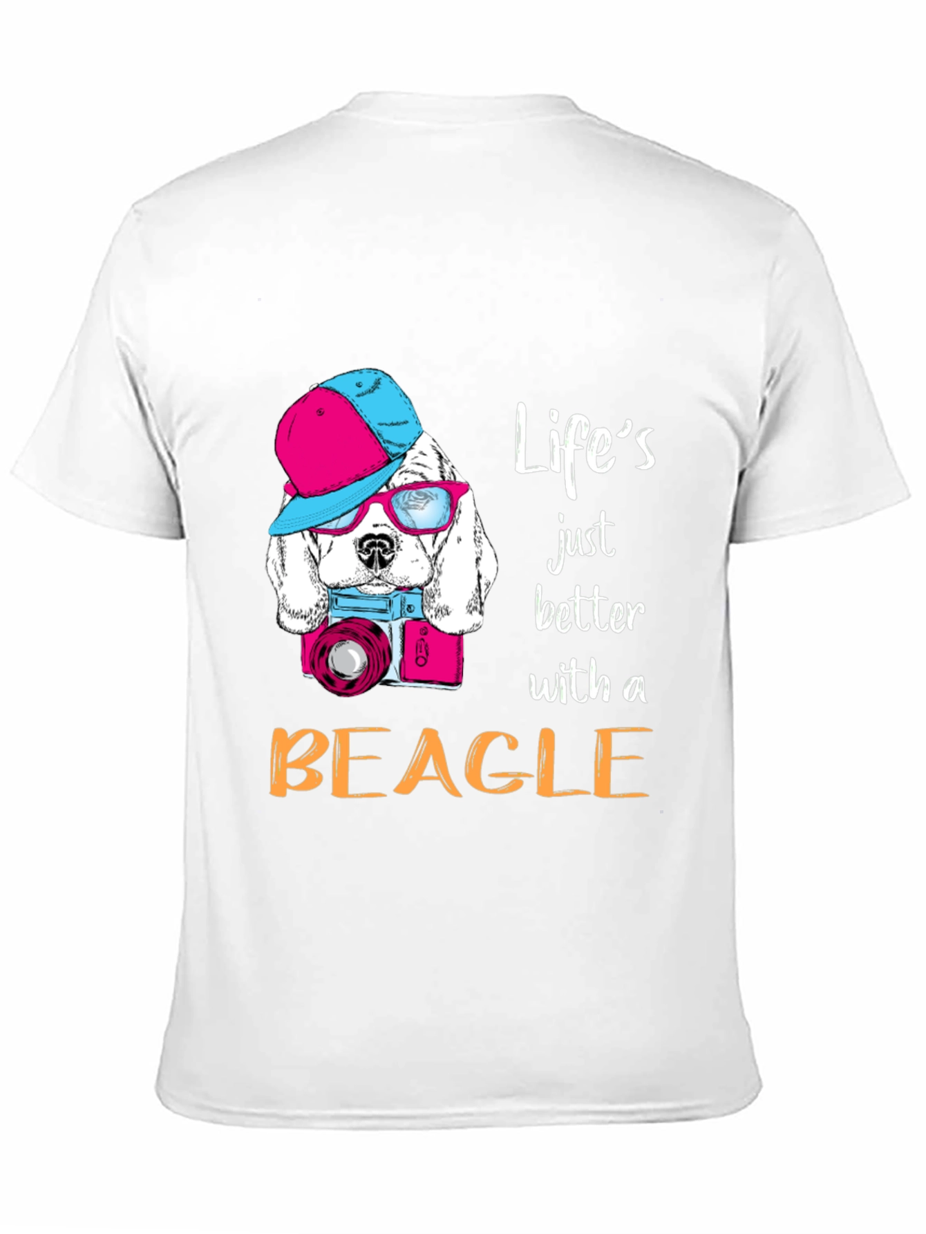 Beagle Lover T-Shirt: Lifes Better with a Beagle!