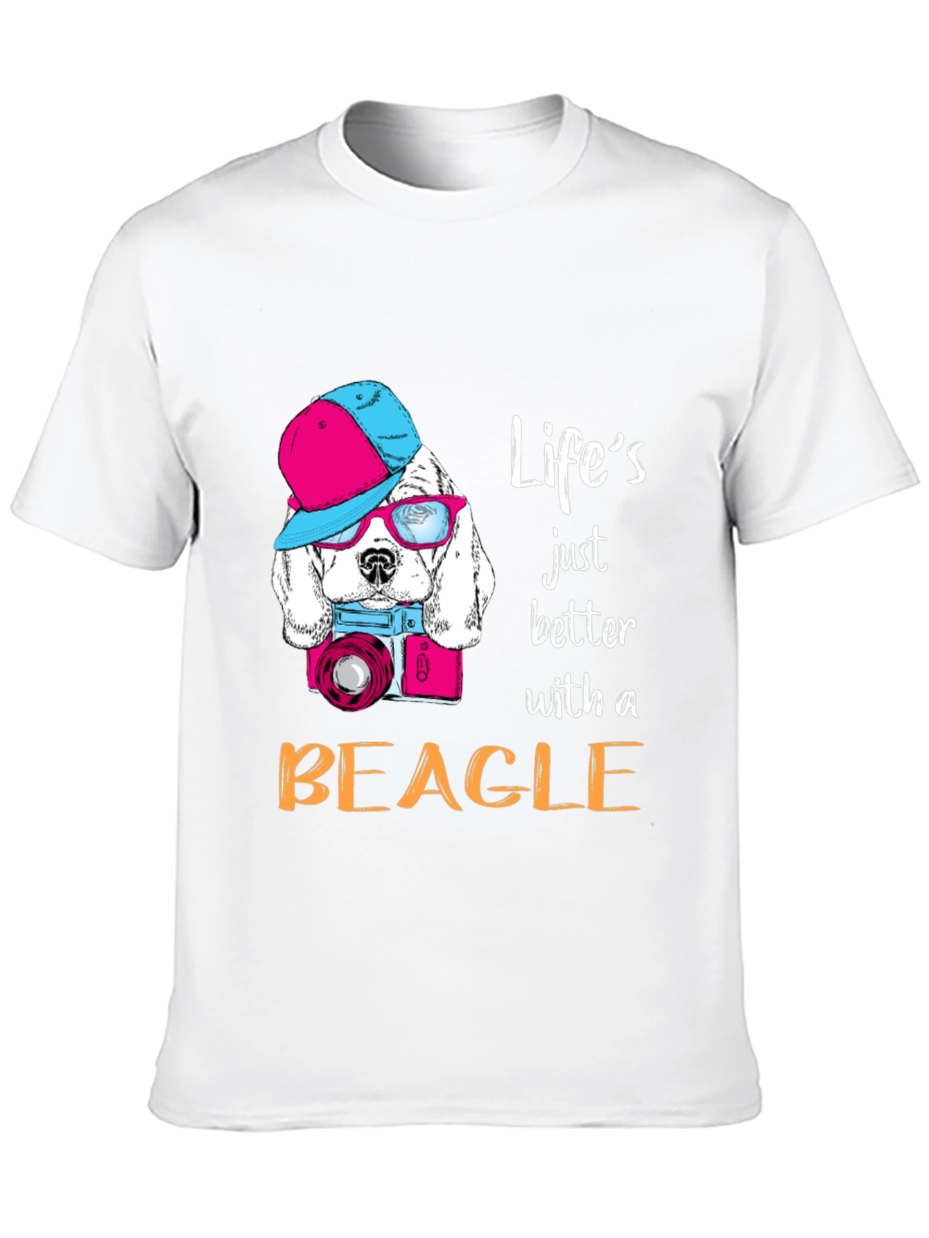 Beagle Lover T-Shirt: Lifes Better with a Beagle!