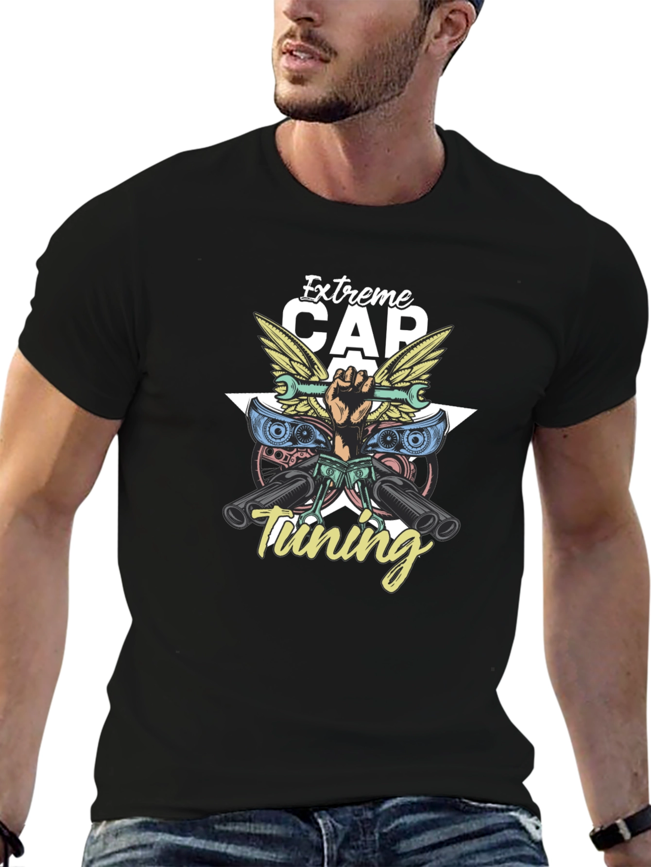 Extreme Car Tuning Graphic Tee