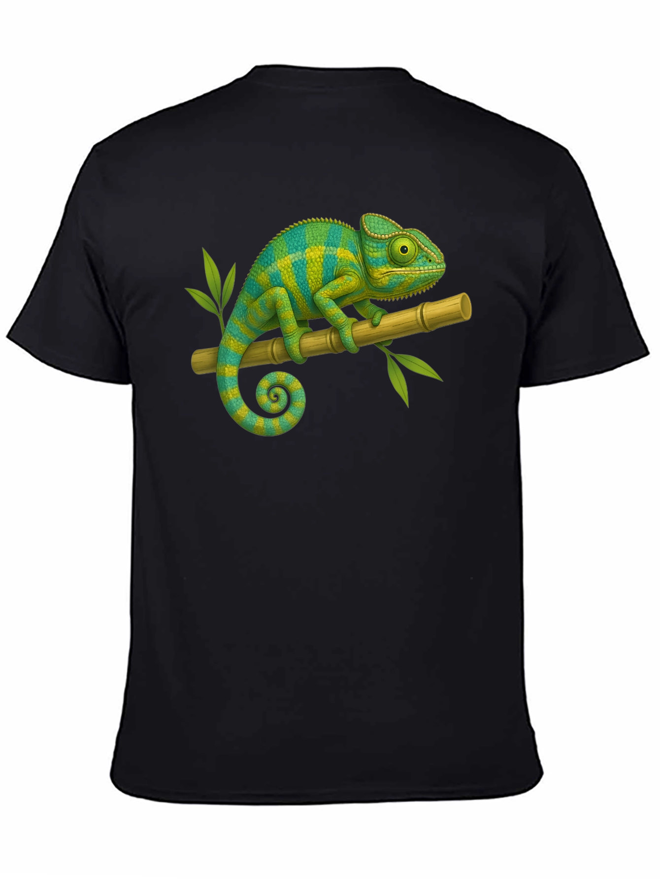 Chameleon Graphic Tee - Cool Reptile Design