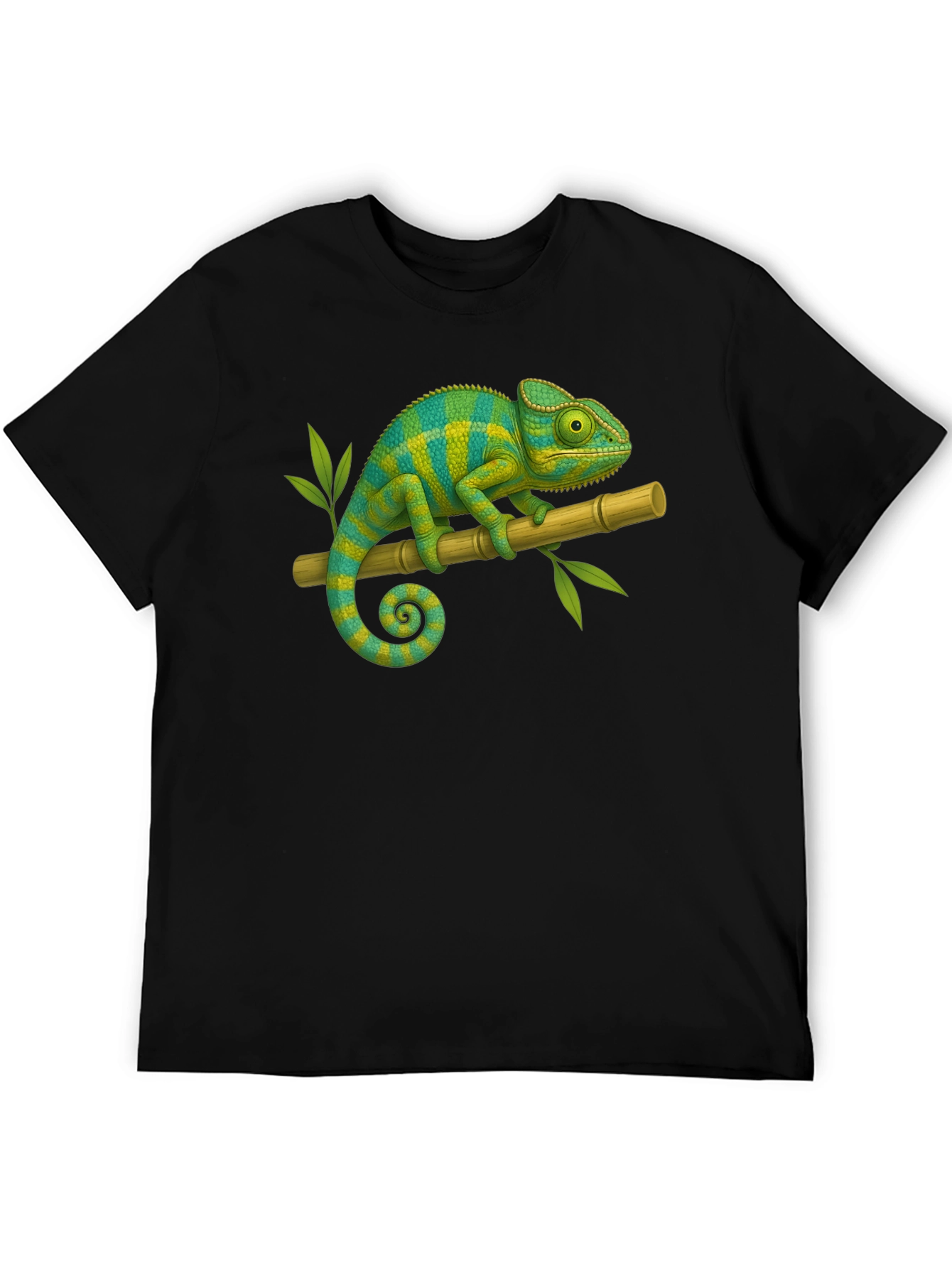 Chameleon Graphic Tee - Cool Reptile Design
