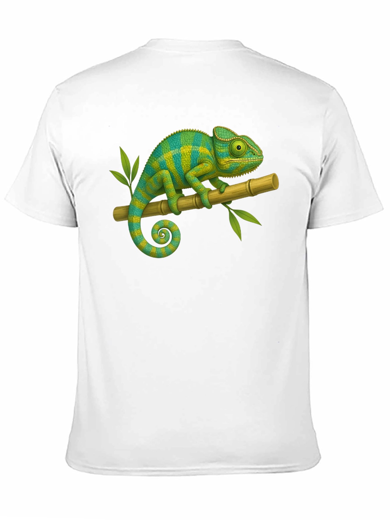 Chameleon Graphic Tee - Cool Reptile Design