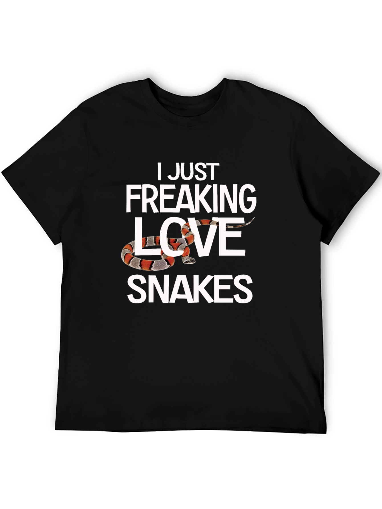 I Just Freaking Love Snakes T-Shirt