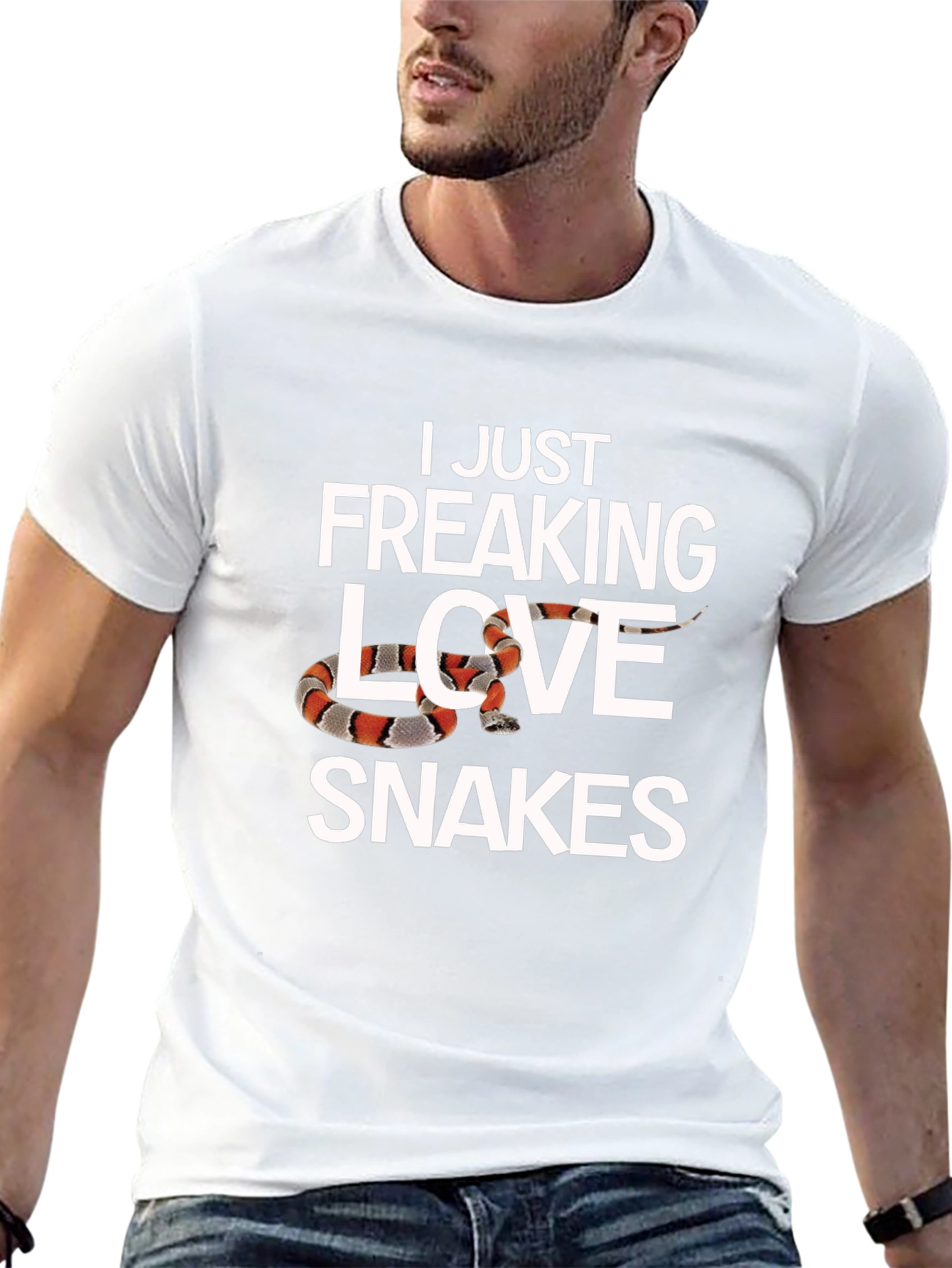 I Just Freaking Love Snakes T-Shirt