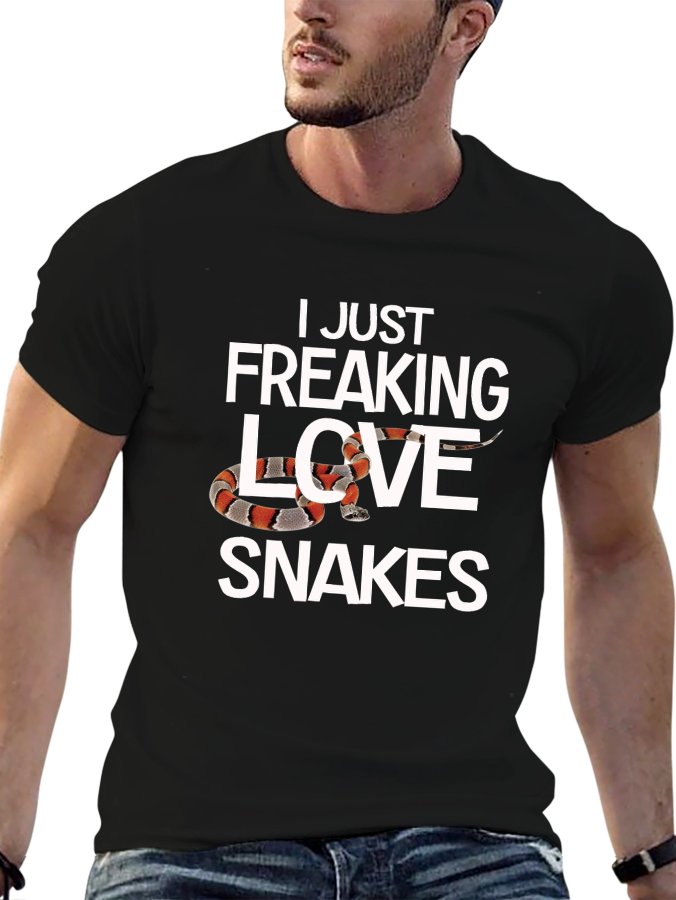 I Just Freaking Love Snakes T-Shirt