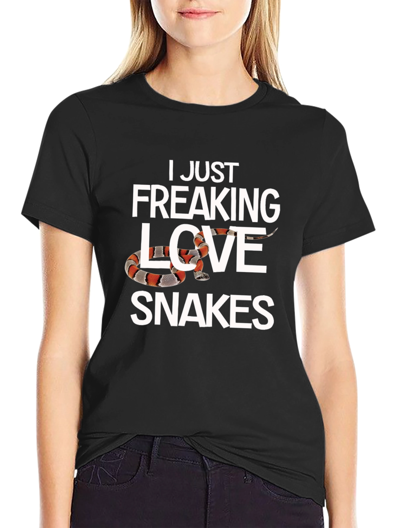 I Just Freaking Love Snakes T-Shirt