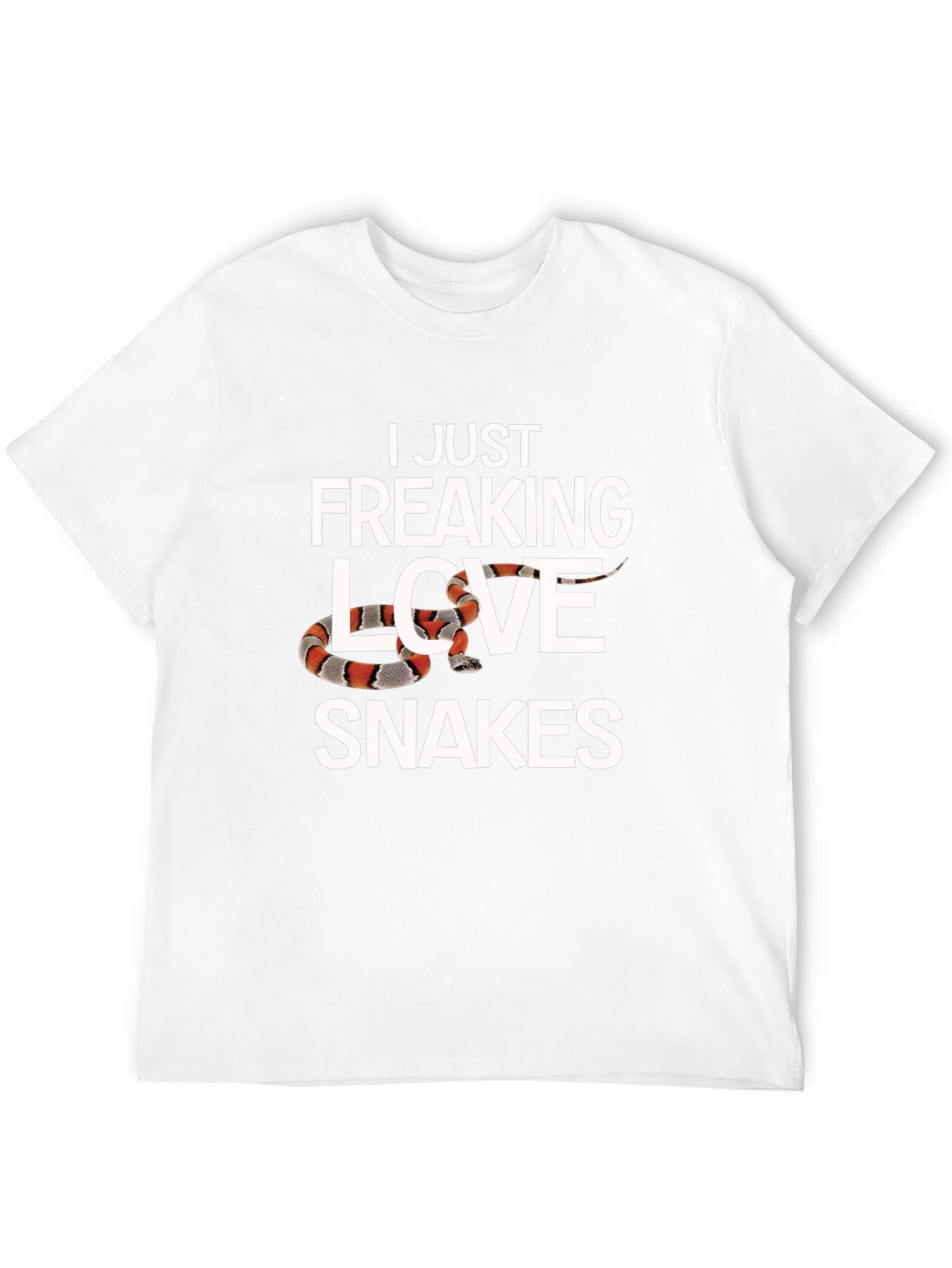 I Just Freaking Love Snakes T-Shirt