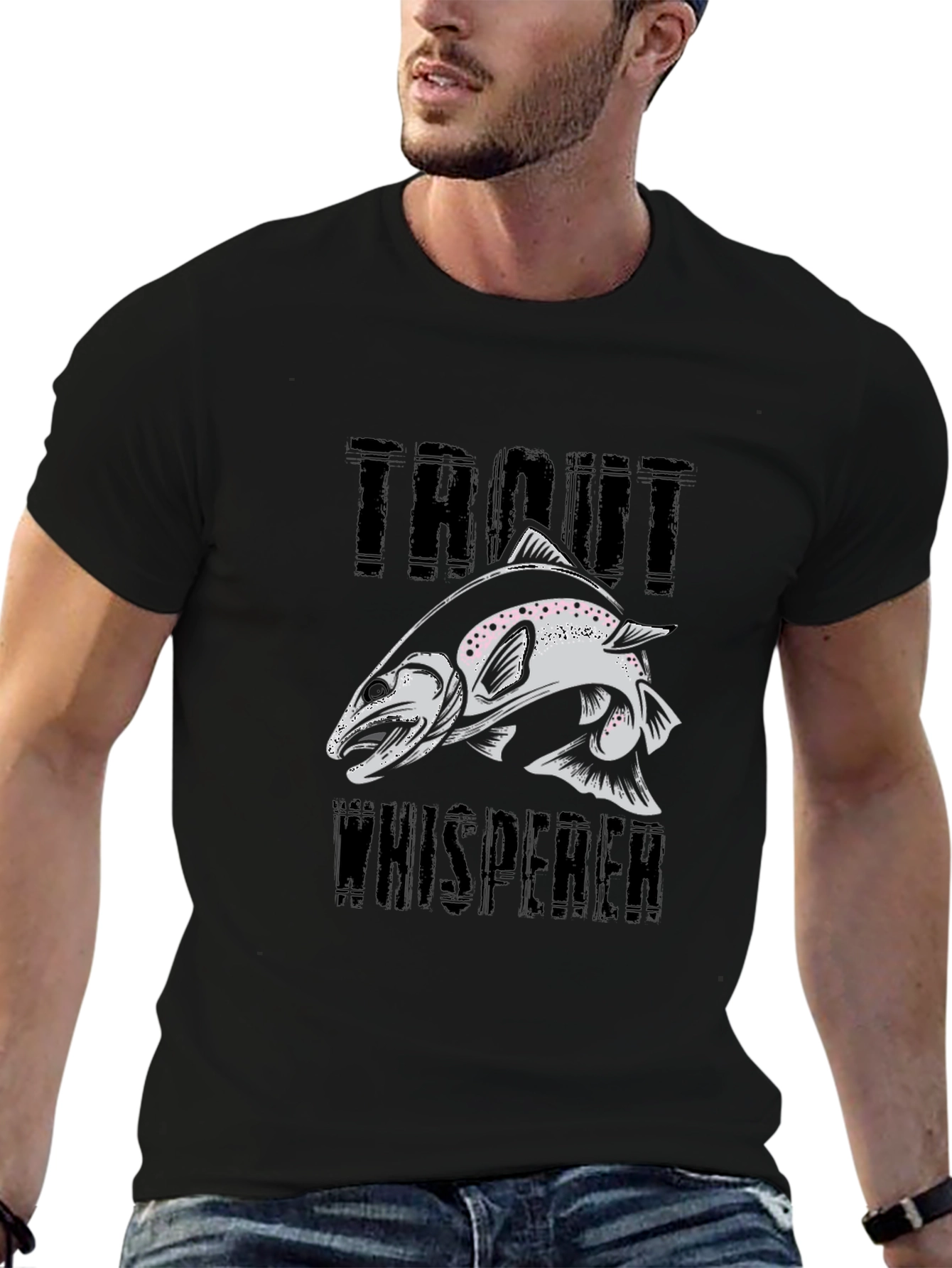 Trout Whisperer Graphic T-Shirt - Fishing Tee