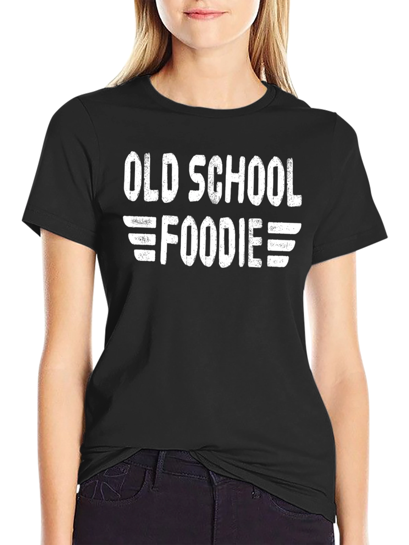Old School Foodie Graphic T-Shirt