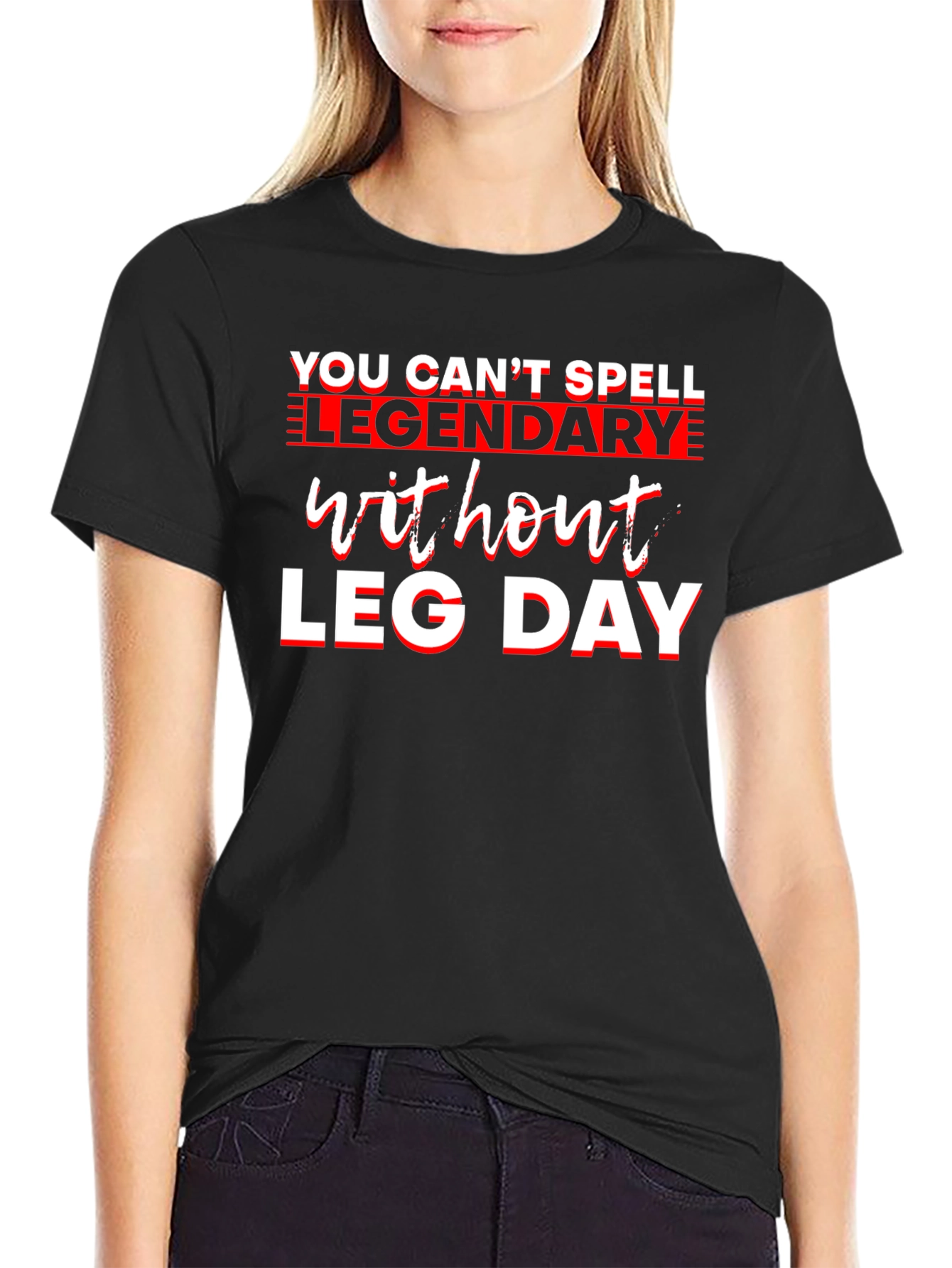 Legendary Leg Day Graphic Tee