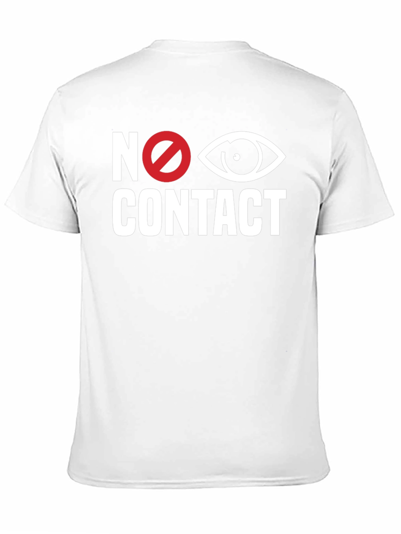 No Eye Contact Graphic Tee - Black T-Shirt